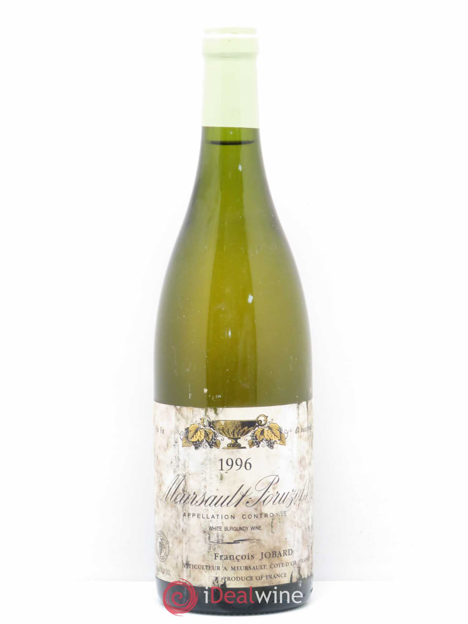 Meursault Poruzot - Francois Jobard 1996 - Posten von 1 Flasche - 0