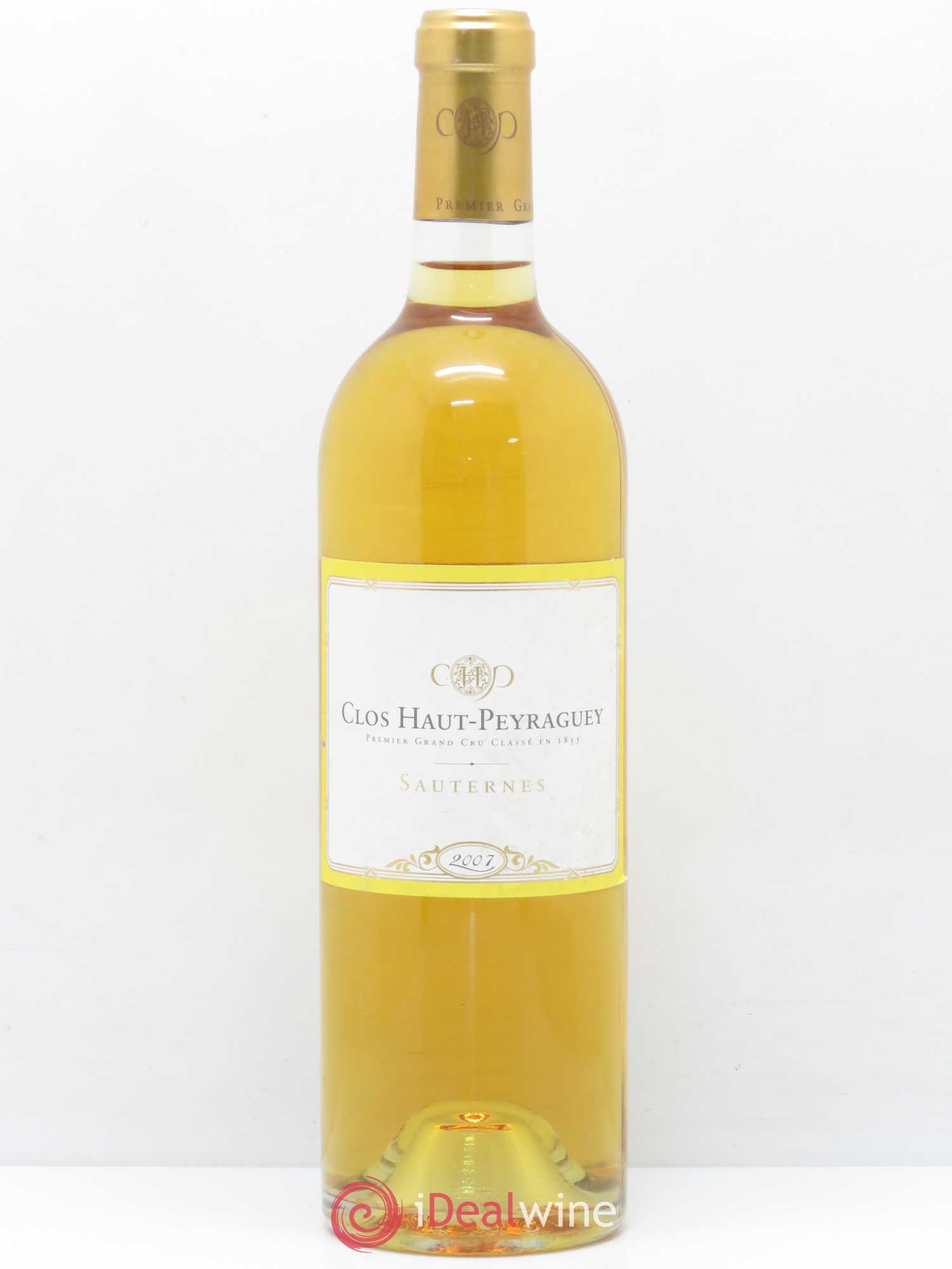 Clos Haut-Peyraguey 1er Grand Cru Classé 2007 - Lotto di 1 bottiglia - 0
