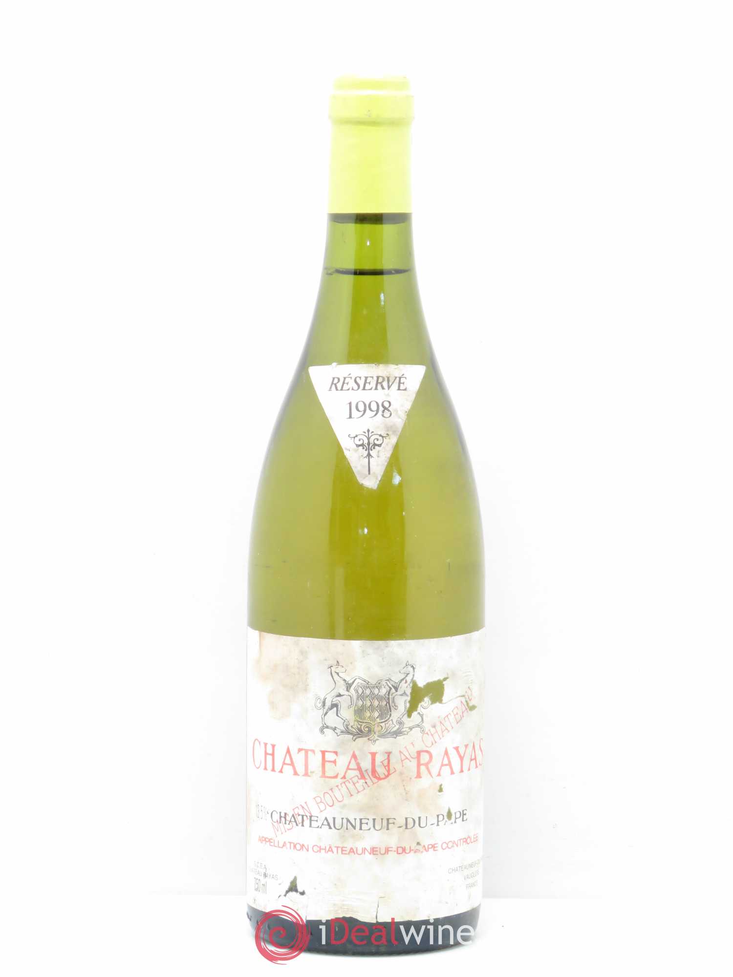Châteauneuf-du-Pape Château Rayas Emmanuel Reynaud 1998 - Lot de 1 bouteille - 0