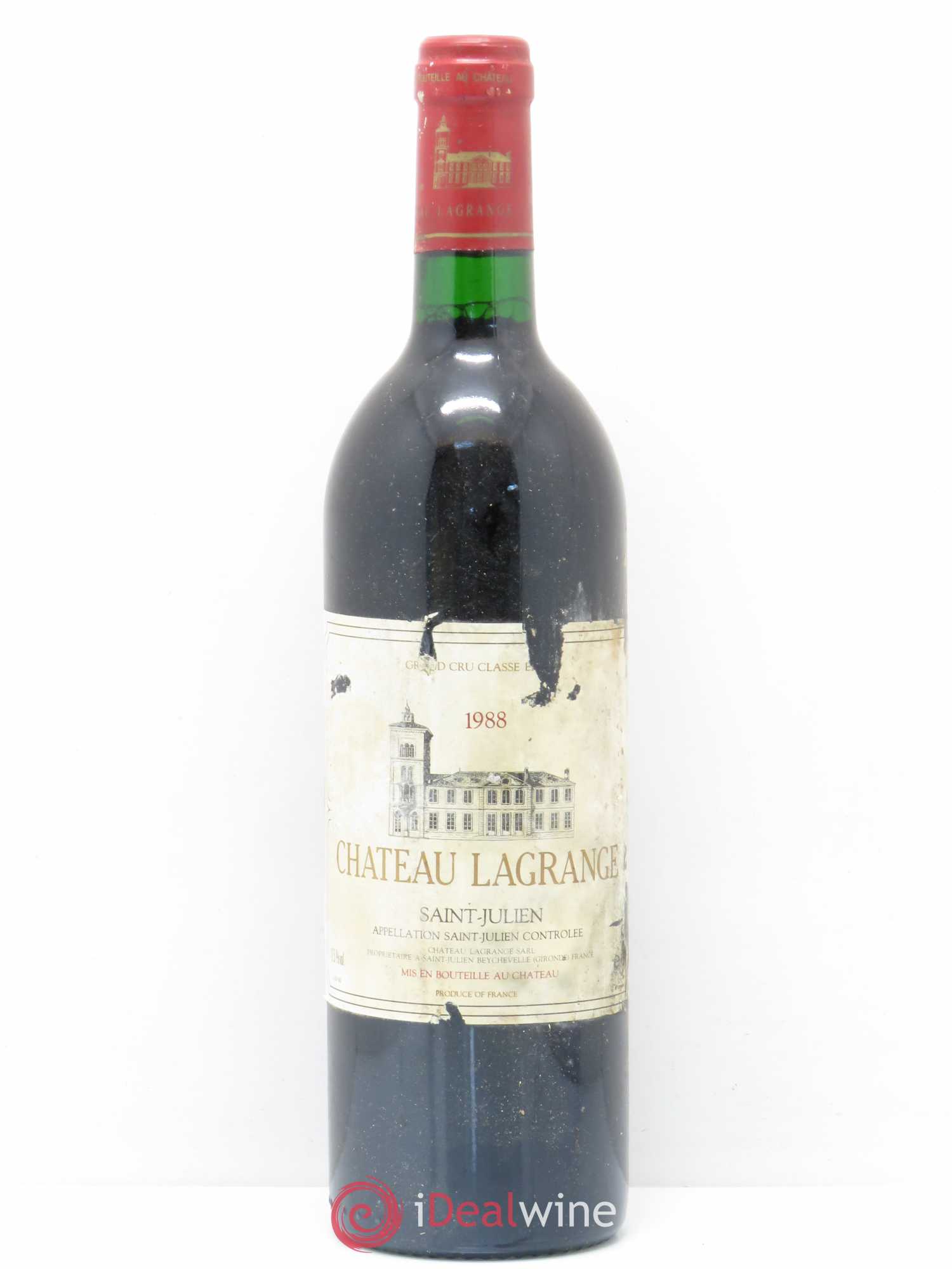 Château Lagrange 3ème Grand Cru Classé 1988 - Lot de 1 bouteille - 0