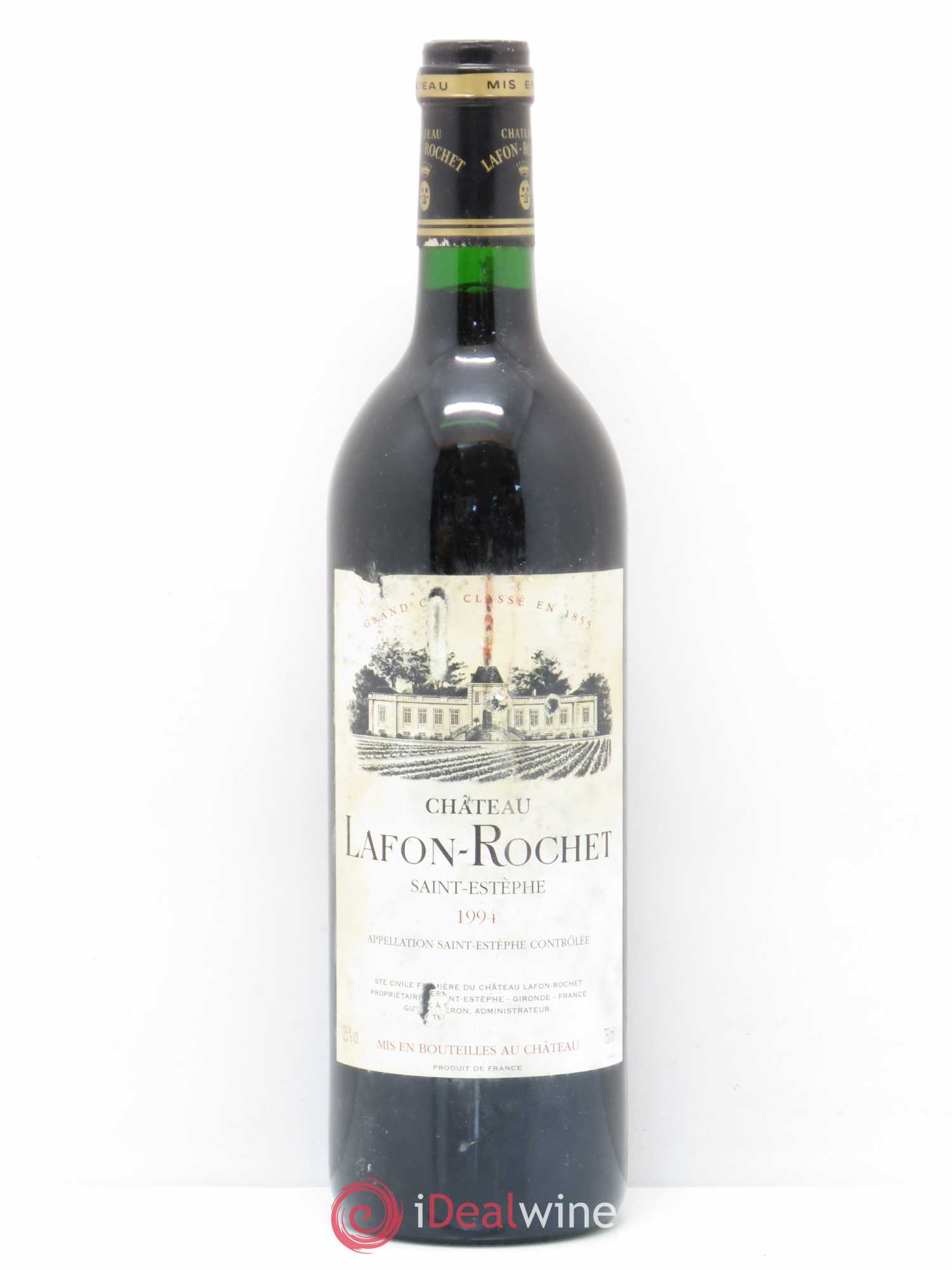 Château Lafon Rochet 4ème Grand Cru Classé 1994 - Lot de 1 bouteille - 0