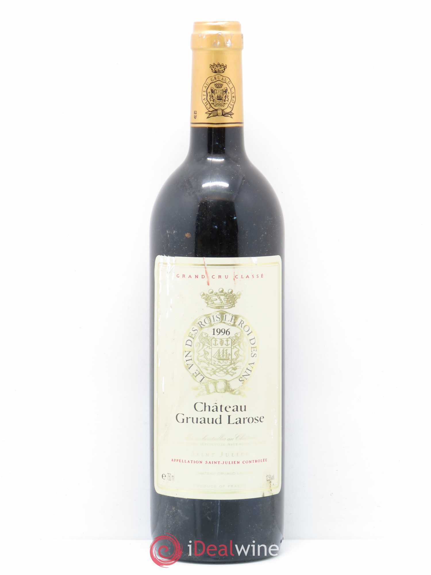 Château Gruaud Larose 2ème Grand Cru Classé 1996 - Lot de 1 bouteille - 0
