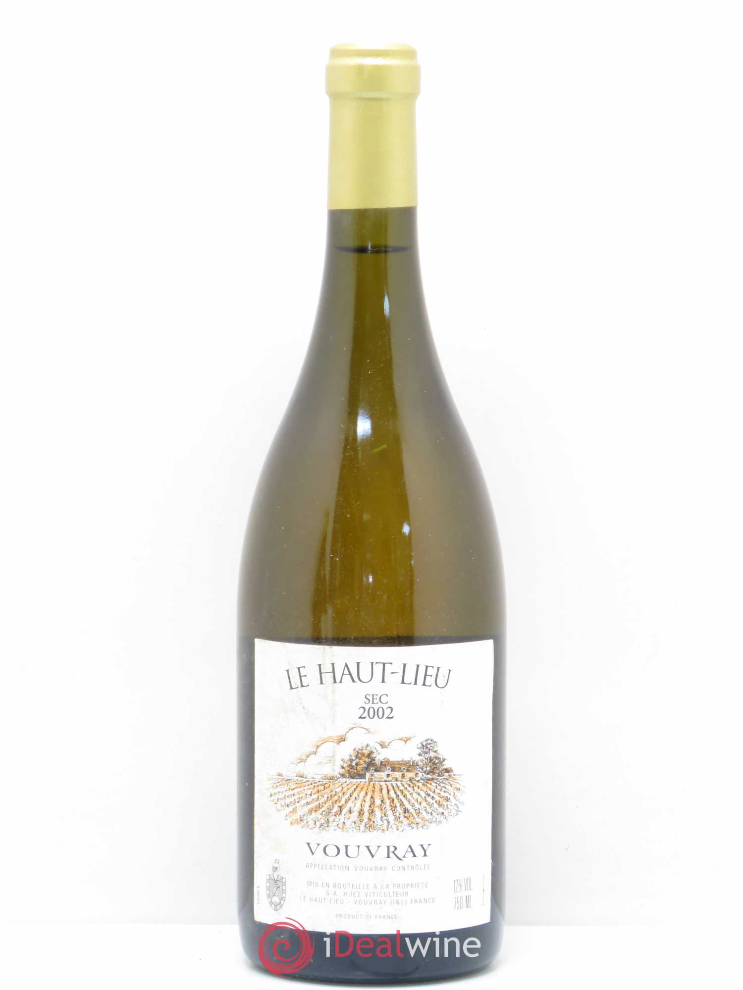 Vouvray Le Haut-Lieu Sec Domaine Huet 2002 - Lot de 1 bouteille - 0