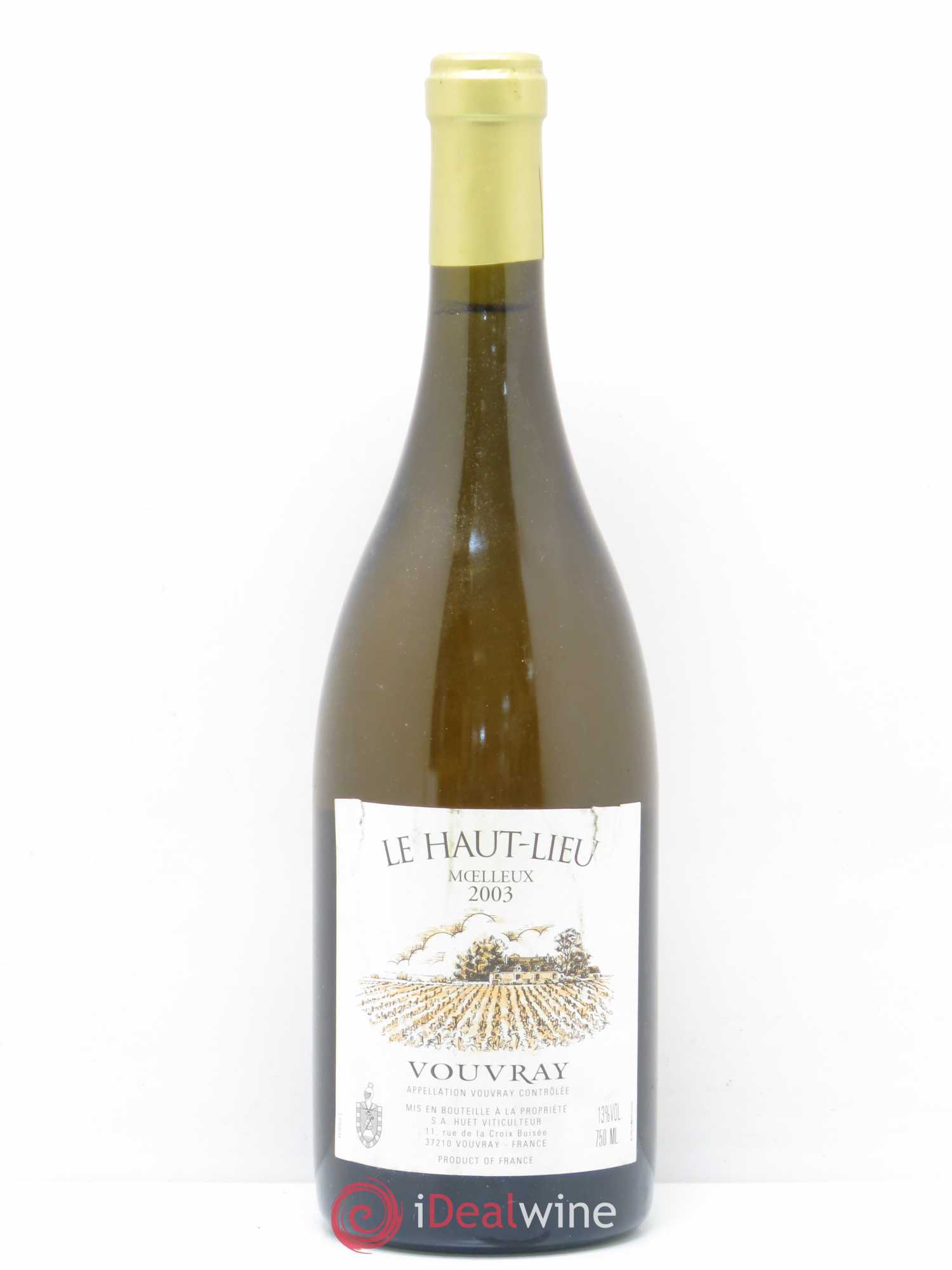 Vouvray Le Haut-Lieu Moelleux Domaine Huet 2003 - Lotto di 1 bottiglia - 0