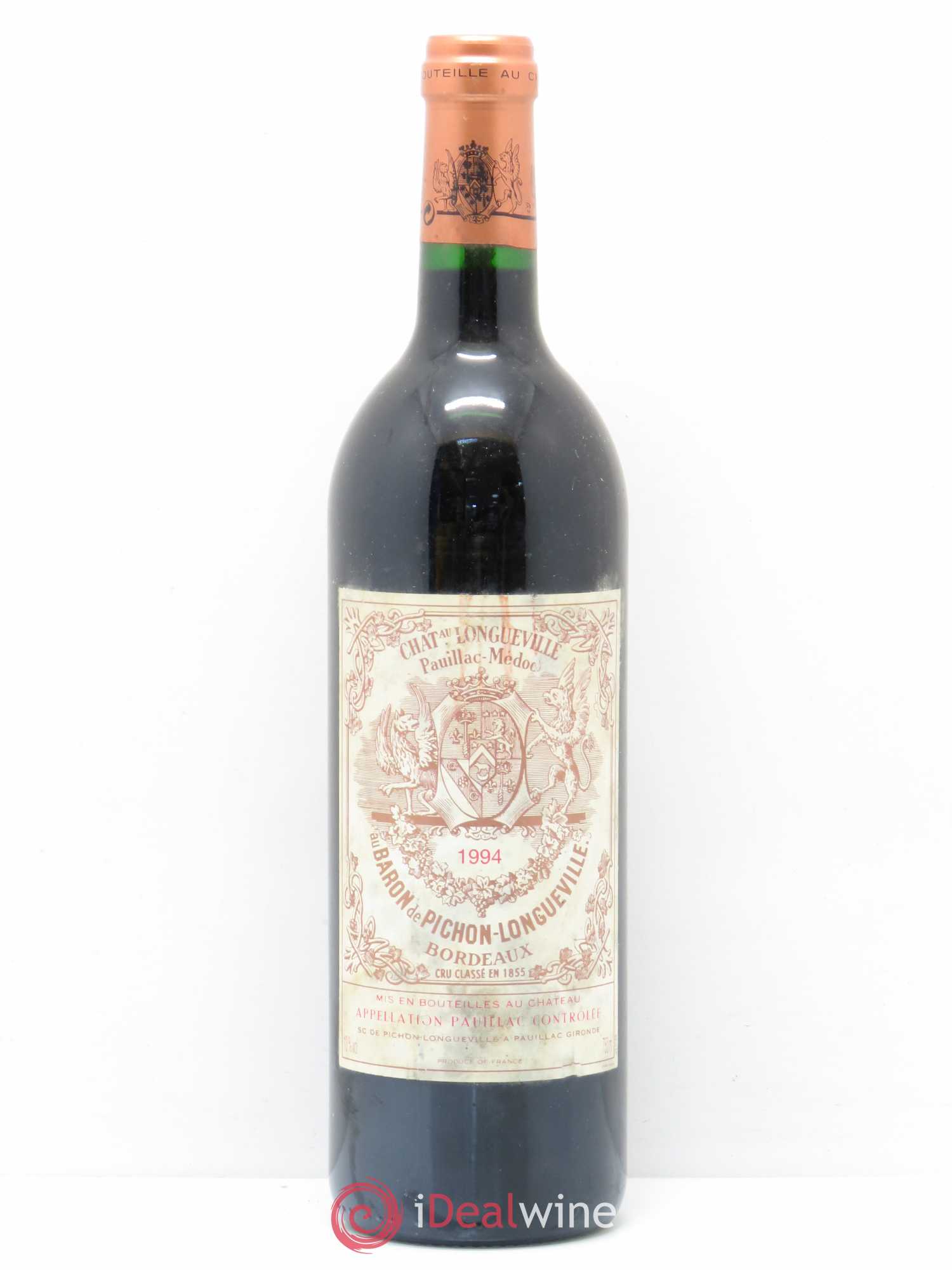 Pichon Longueville Baron 2ème Grand Cru Classé 1994 - Lot de 1 bouteille - 0