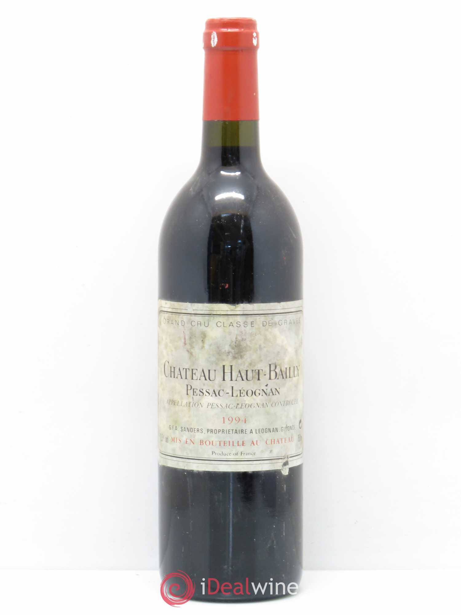 Château Haut-Bailly Cru Classé de Graves 1994 - Lot de 1 bouteille - 0