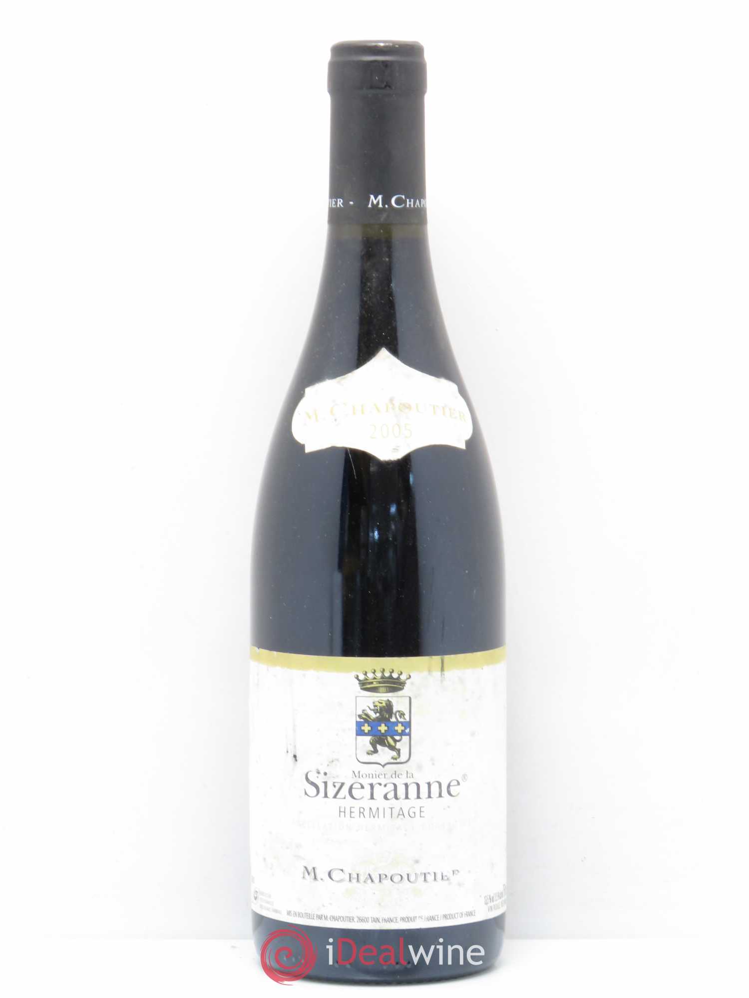 Hermitage Monier de La Sizeranne Chapoutier 2005 - Lot de 1 bouteille - 0
