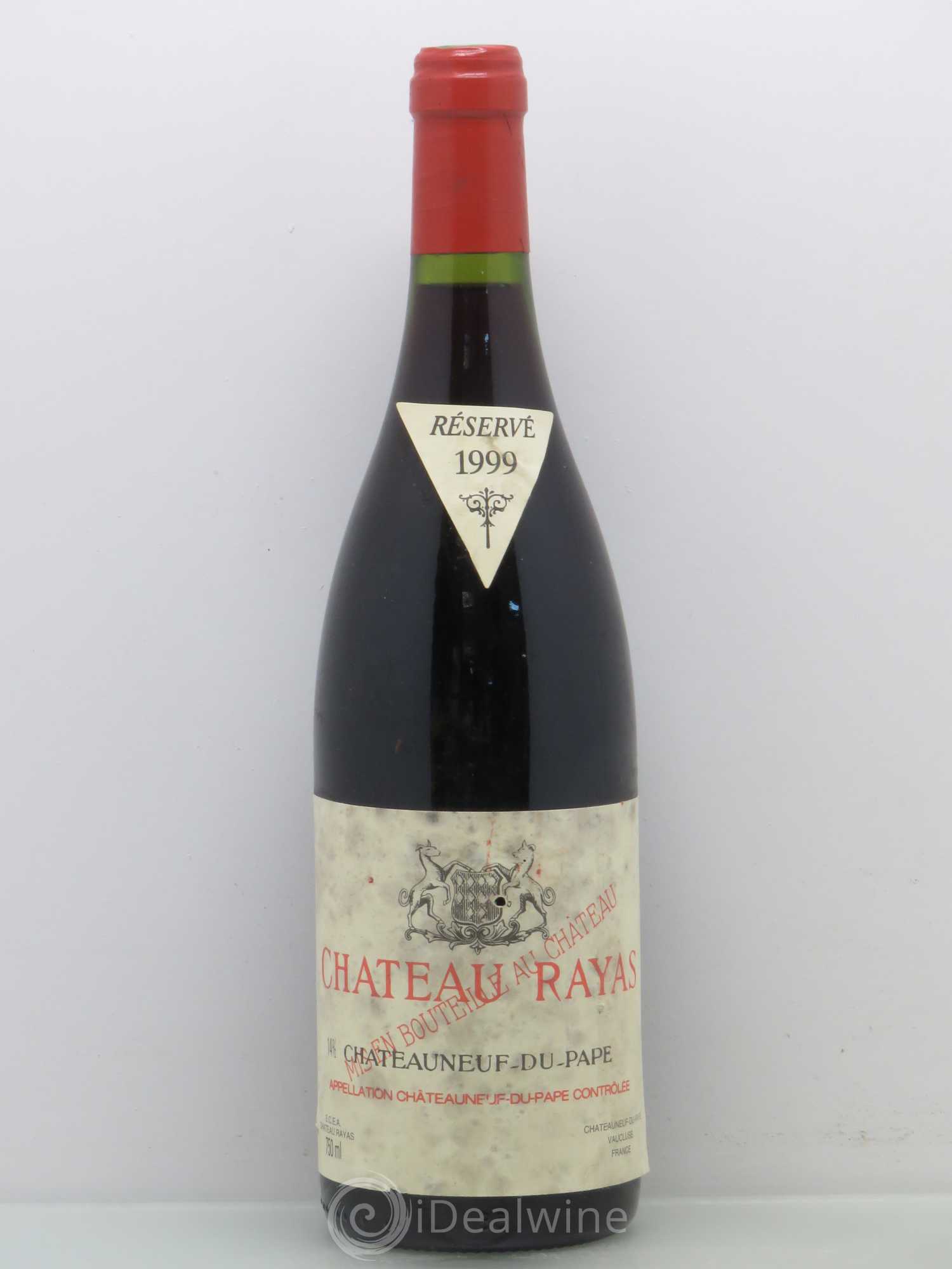 Châteauneuf-du-Pape Château Rayas Emmanuel Reynaud 1999 - Lot de 1 bouteille - 0