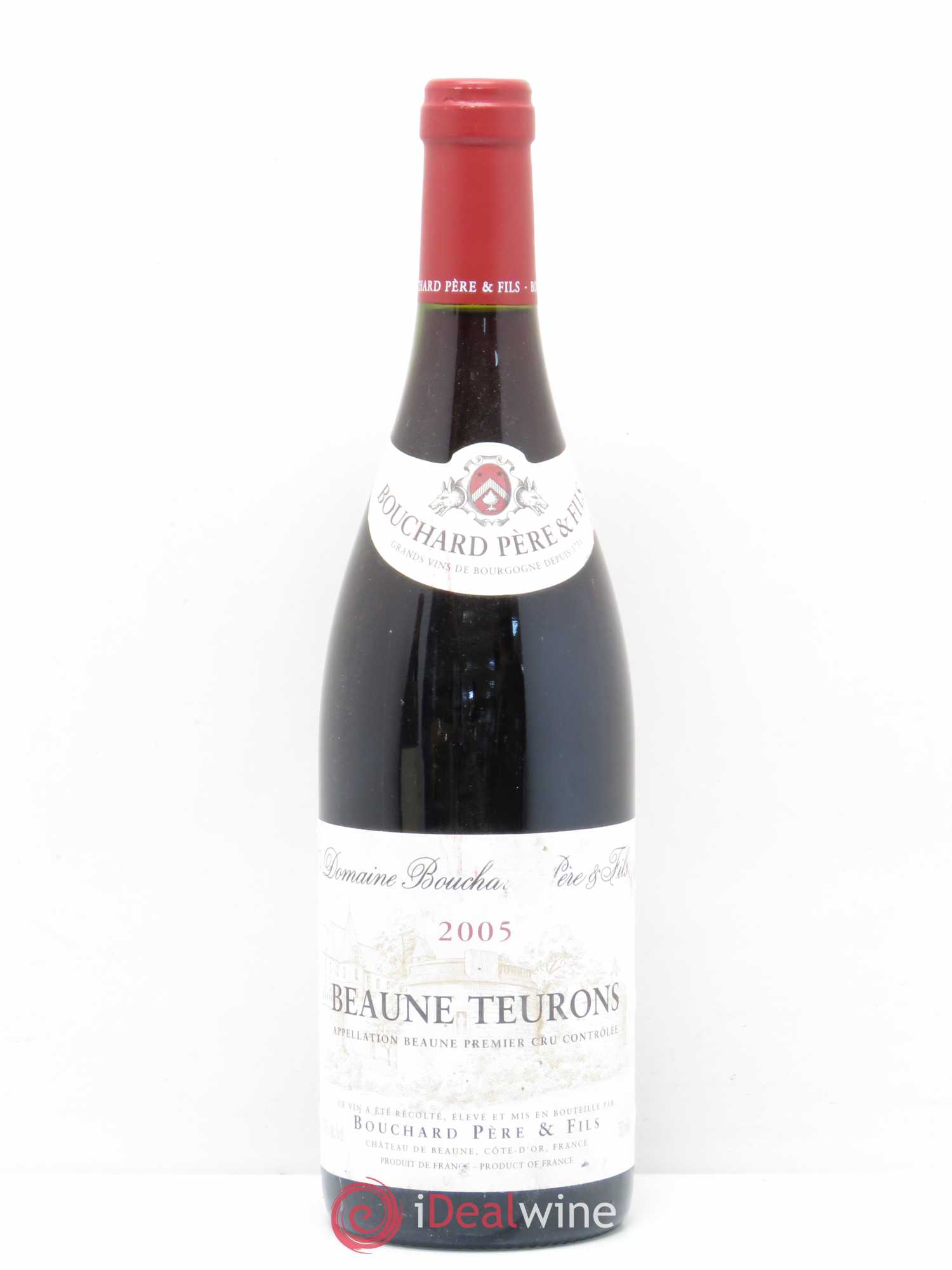 Beaune 1er Cru Teurons Bouchard Père & Fils 2005 - Lot de 1 bouteille - 0