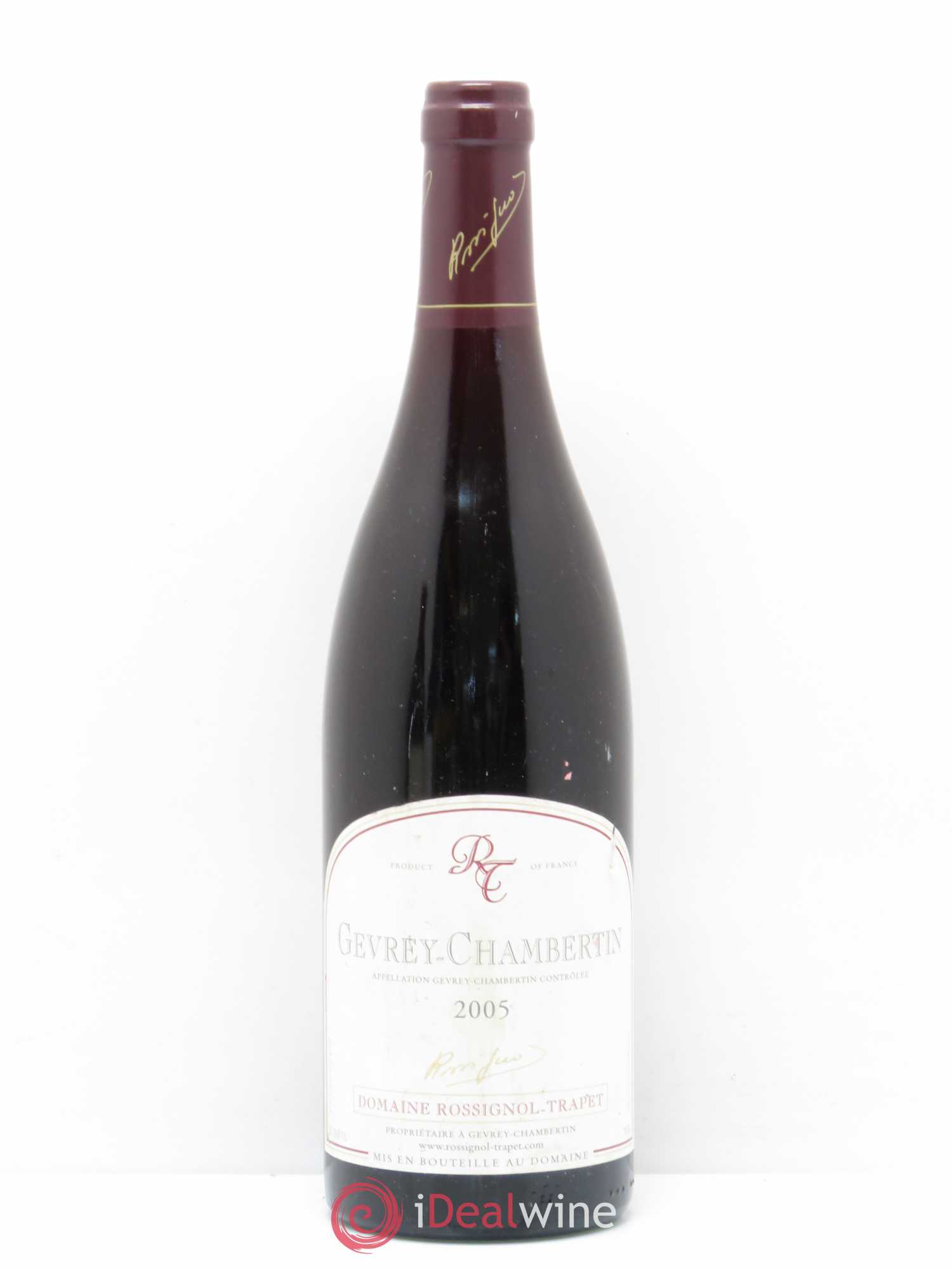 Gevrey-Chambertin Rossignol Trapet 2005 - Posten von 1 Flasche - 0