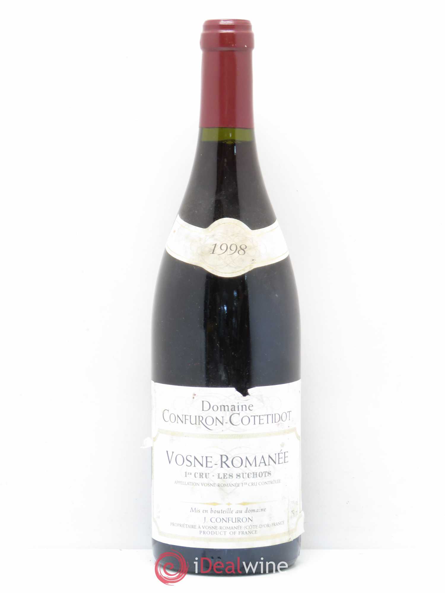 Vosne-Romanée 1er Cru Les Suchots Confuron-Cotetidot 1998 - Lot de 1 bouteille - 0