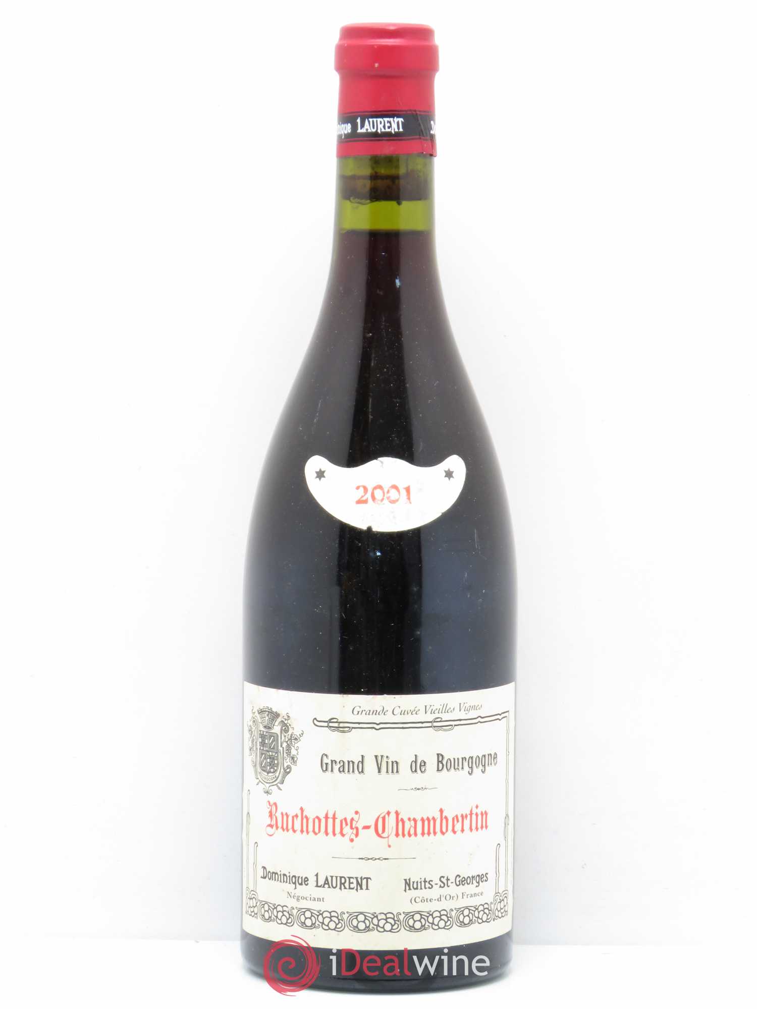 Ruchottes-Chambertin Grand Cru Grande Cuvee Vieilles Vignes Dominique Laurent 2001 - Posten von 1 Flasche - 0