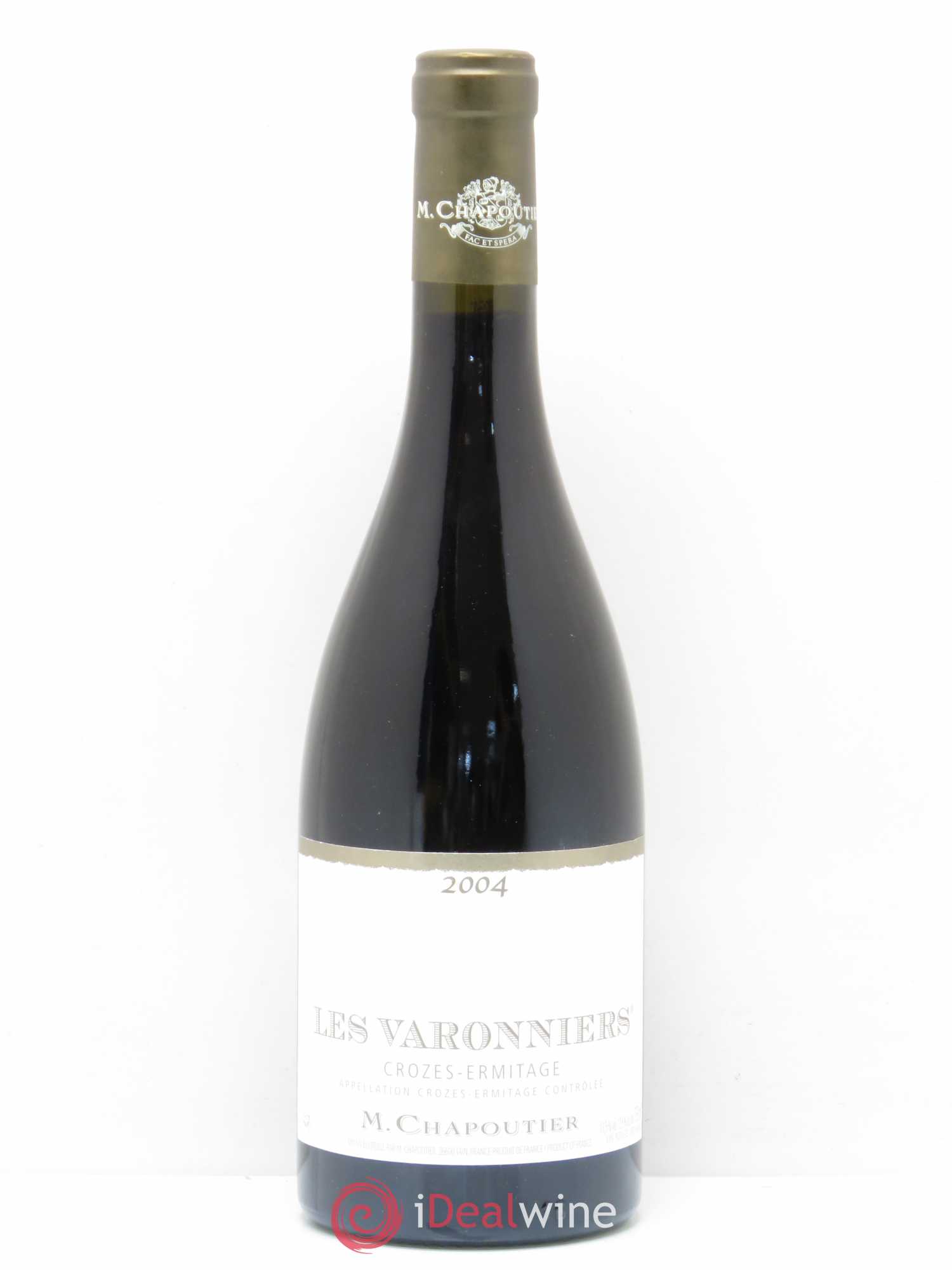 Crozes-Hermitage Les Varonniers Chapoutier 2004 - Lot de 1 bouteille - 0