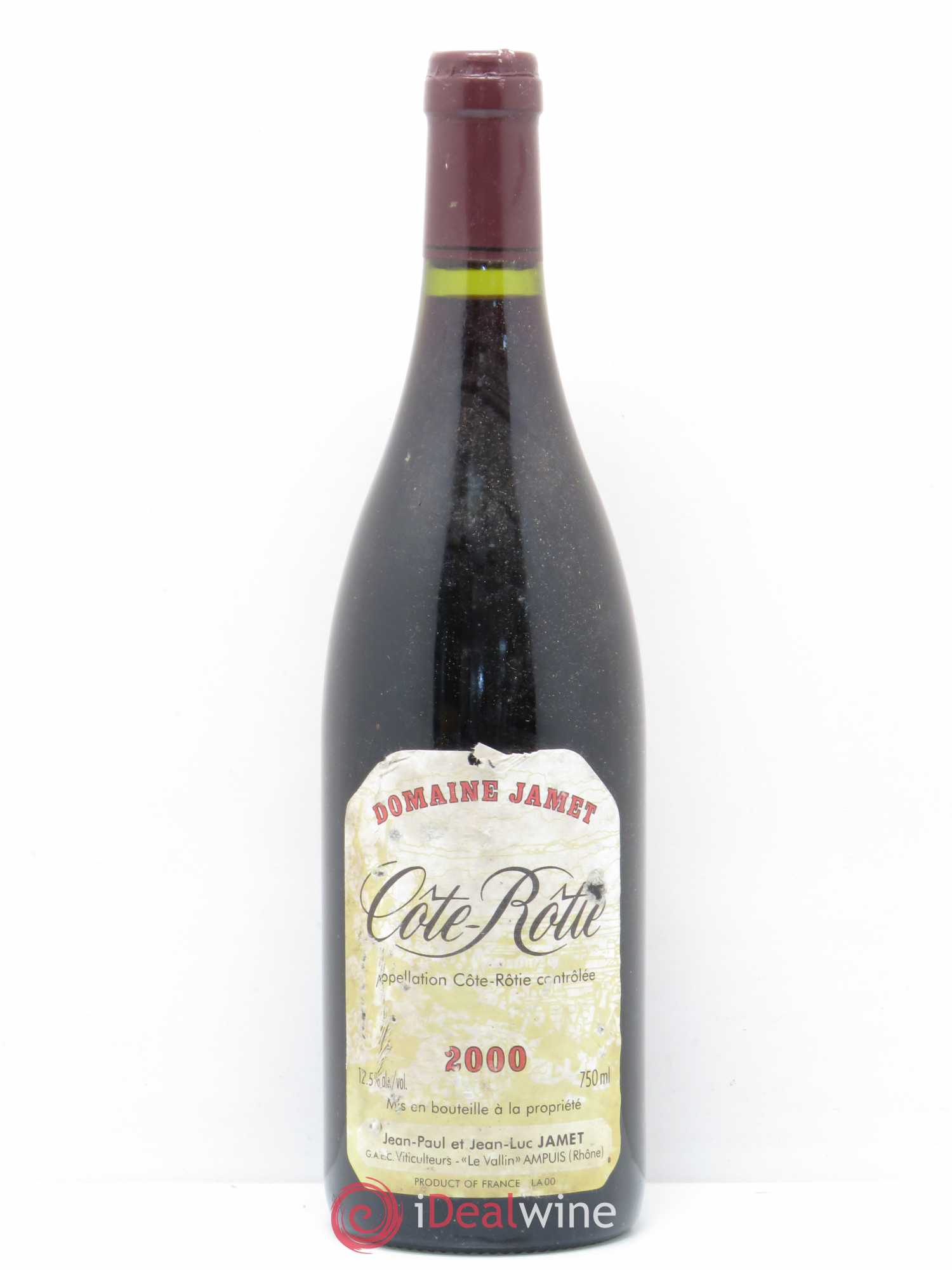 Côte-Rôtie Jamet (Domaine) 2000 - Lot de 1 bouteille - 0