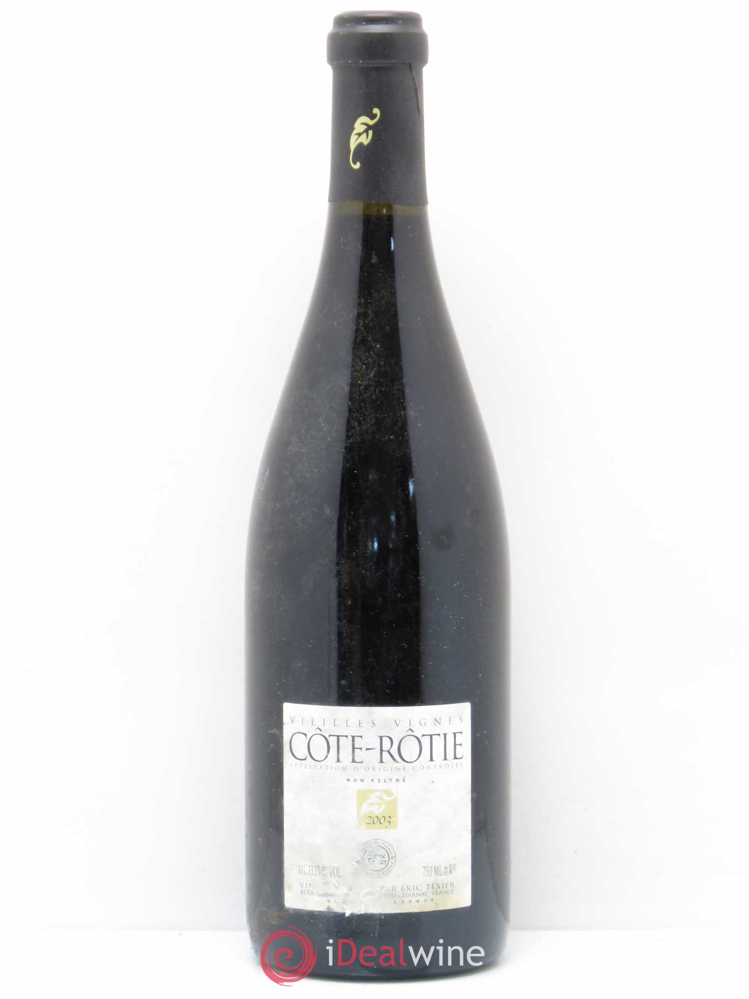 Côte-Rôtie Vieilles Vignes Texier 2003 - Posten von 1 Flasche - 0