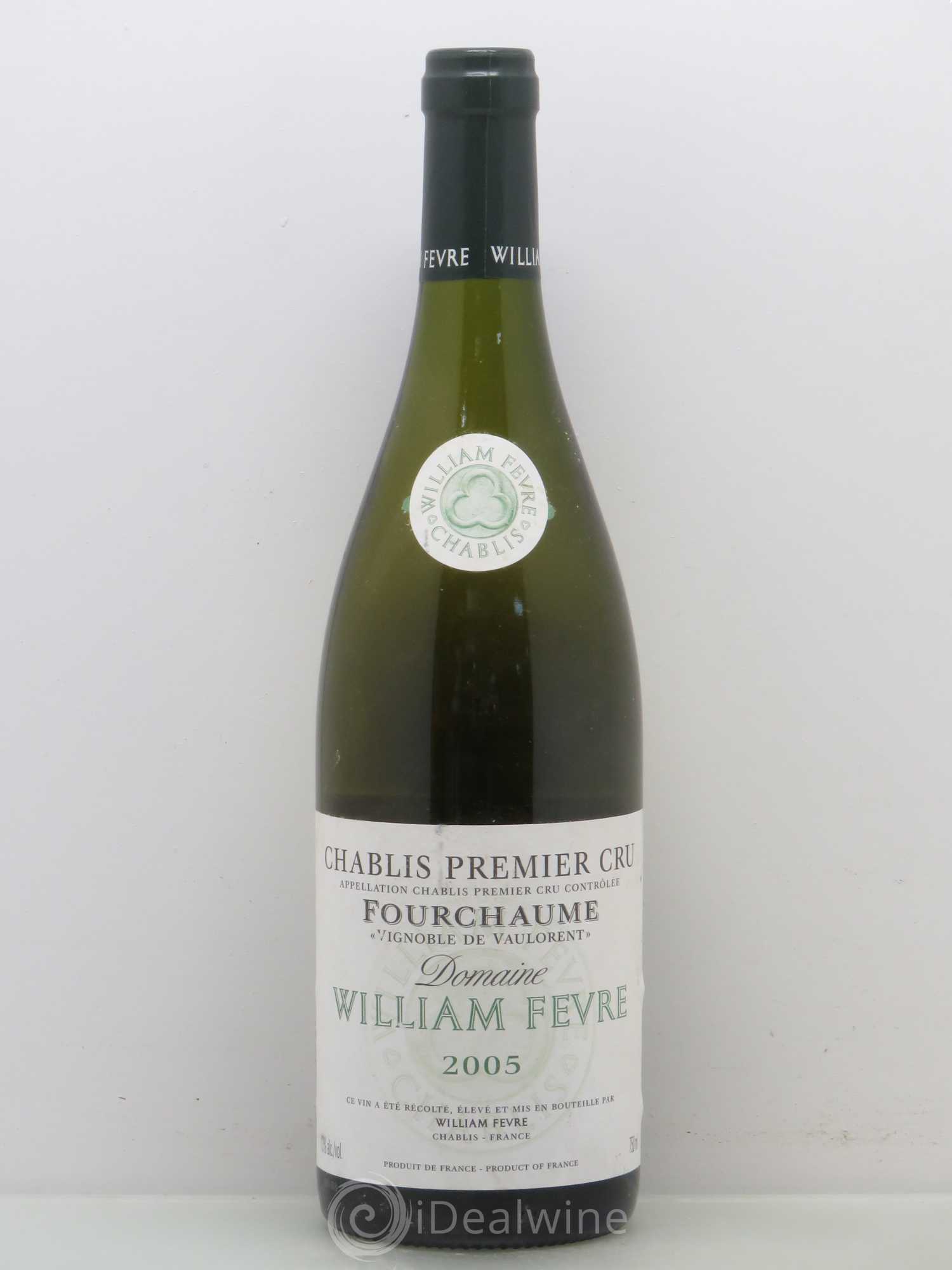 Chablis 1er Cru Fourchaume William Fèvre 2005 - Lot de 1 bouteille - 0