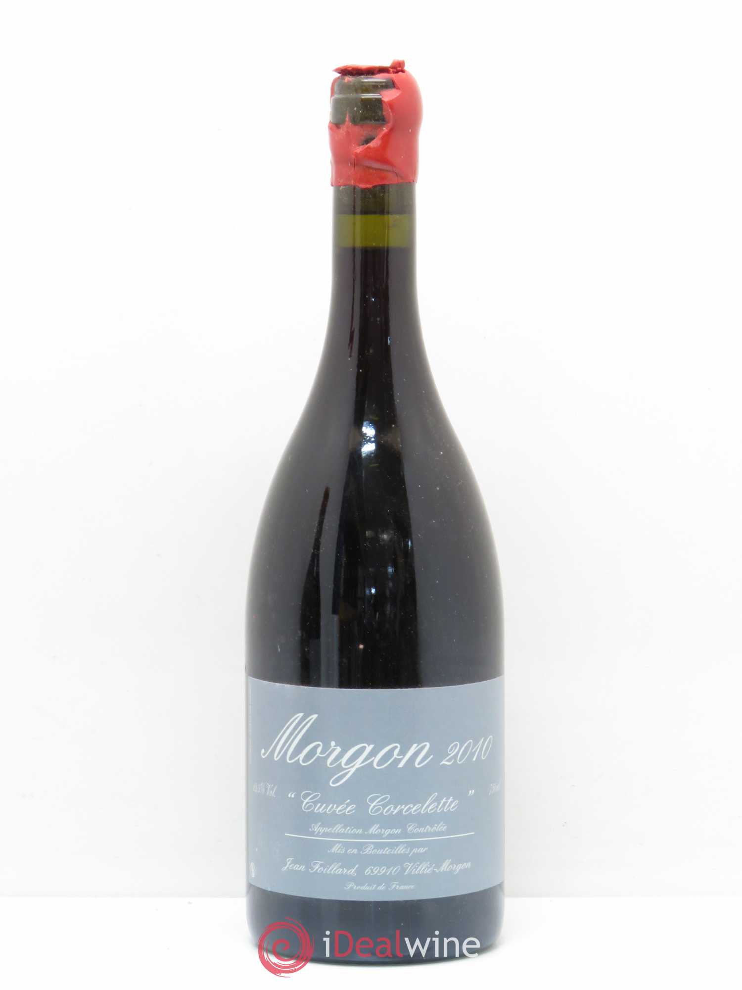 Morgon Corcelette Jean Foillard 2010 - Lot de 1 bouteille - 0