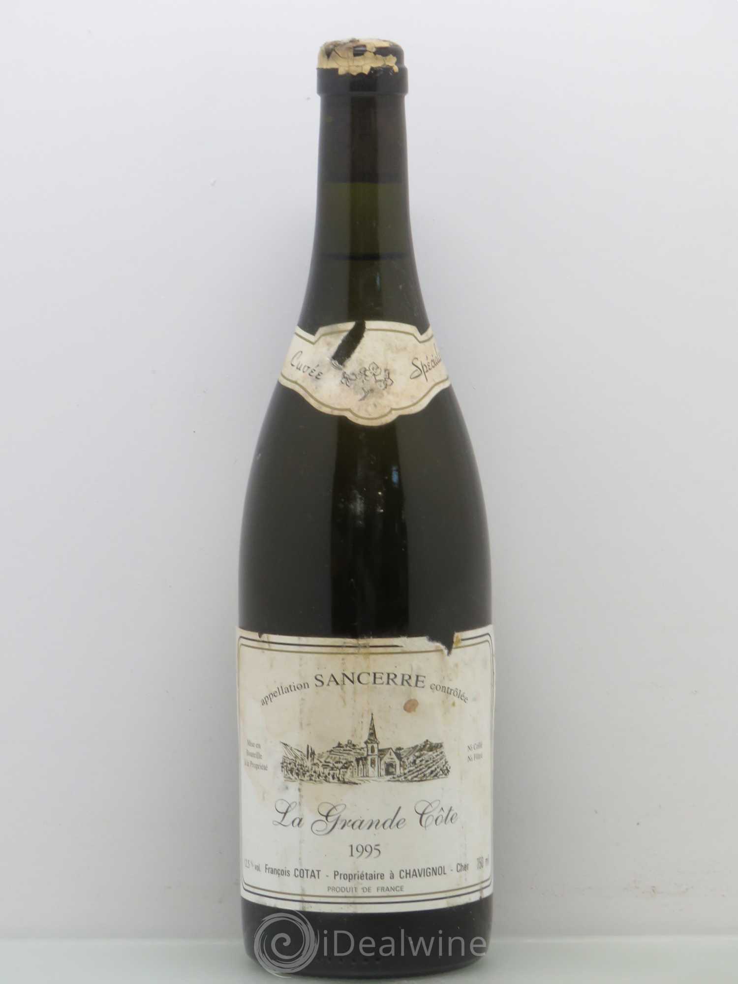 Sancerre La Grande Côte François Cotat Cuvée Spéciale 1995 - Lot de 1 bouteille - 0