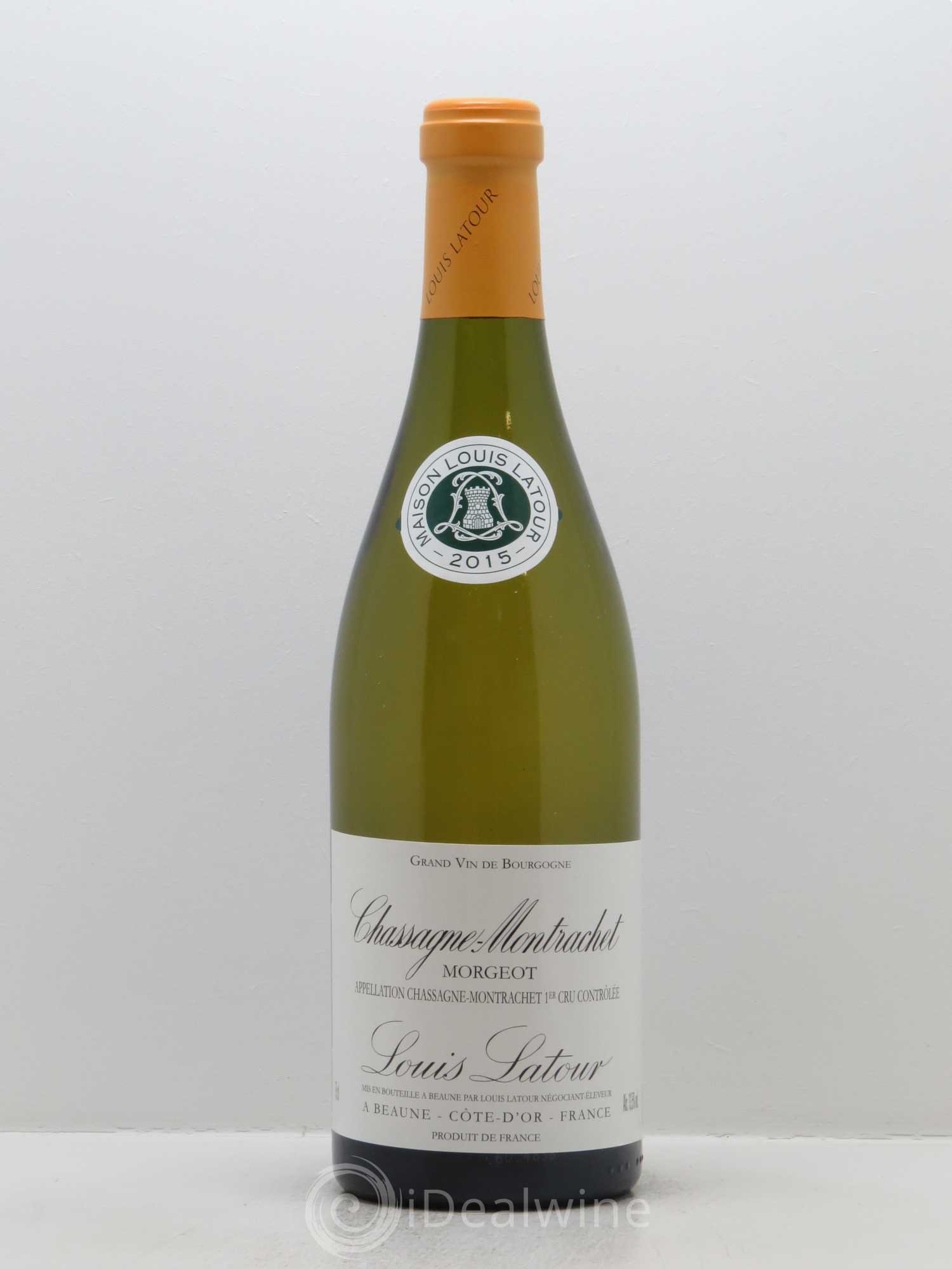 Chassagne-Montrachet 1er Cru Morgeot Louis Latour 2015 - Lot de 1 bouteille - 0