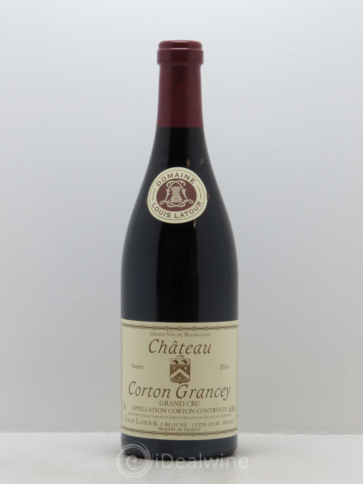 Corton Grand Cru Château Corton Grancey Louis Latour 2014 - Lot de 1 bouteille - 0