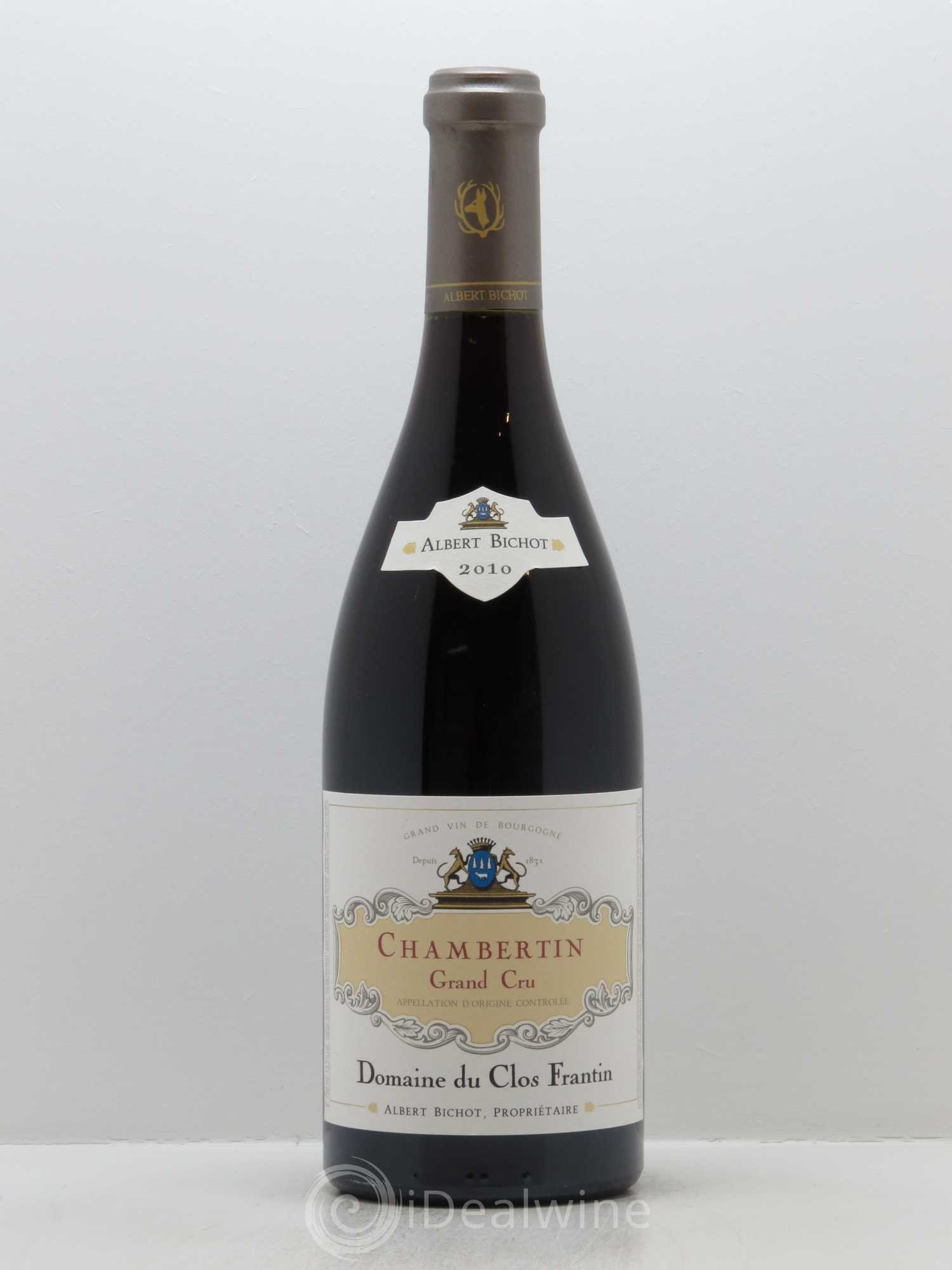 Chambertin Grand Cru Clos Frantin - Albert Bichot 2010 - Lot de 1 bouteille - 0