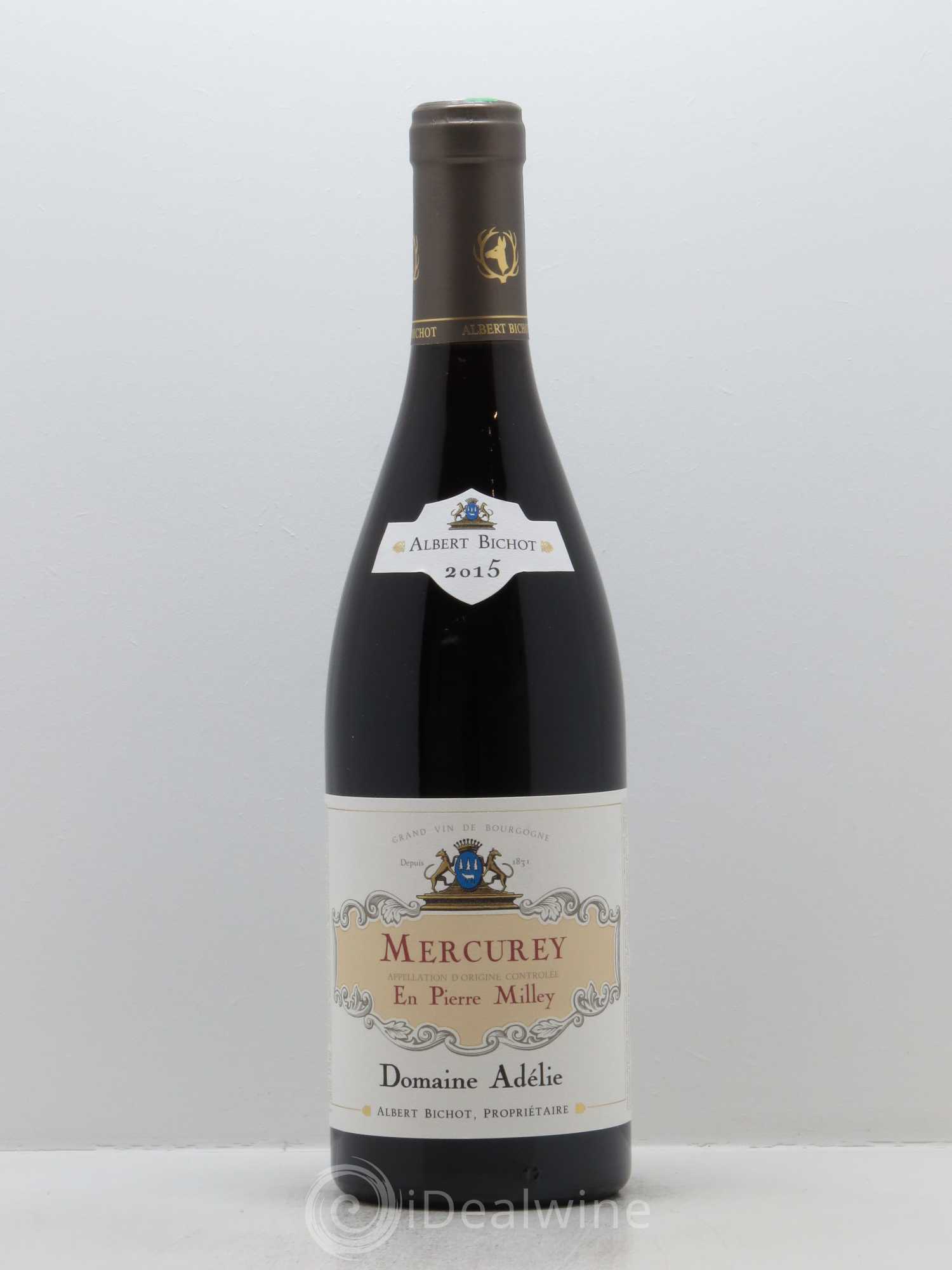 Mercurey En Pierre Milley Adélie - Albert Bichot 2015 - Lot de 1 bouteille - 0
