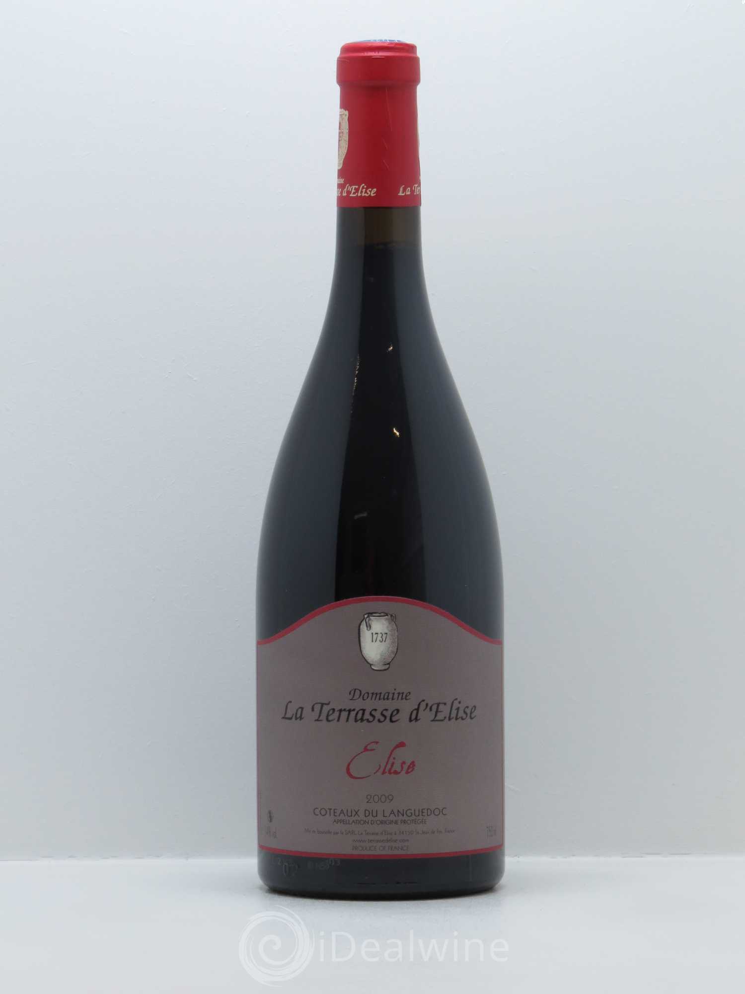 Coteaux du Languedoc Elise Terrasse d'Elise (Domaine de la) 2009 - Lot de 1 bouteille - 0