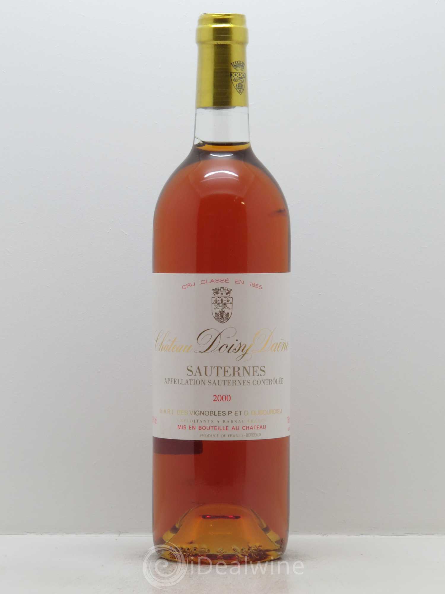 Château Doisy Daëne 2ème Grand Cru Classé 2000 - Lotto di 1 bottiglia - 0