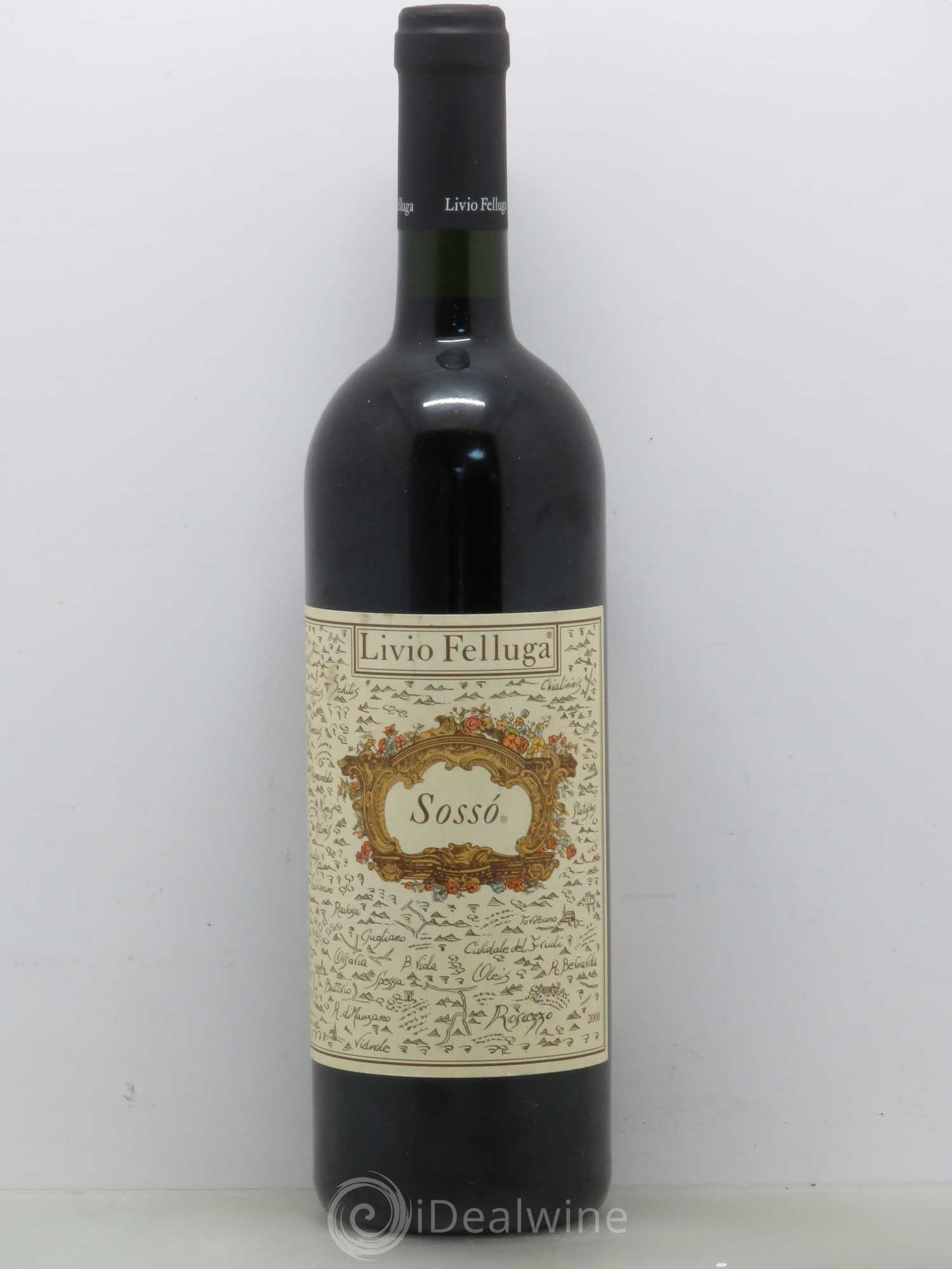 Italie Sosso livio felluga Colli Orientali del fruili 2000 - Posten von 1 Flasche - 0