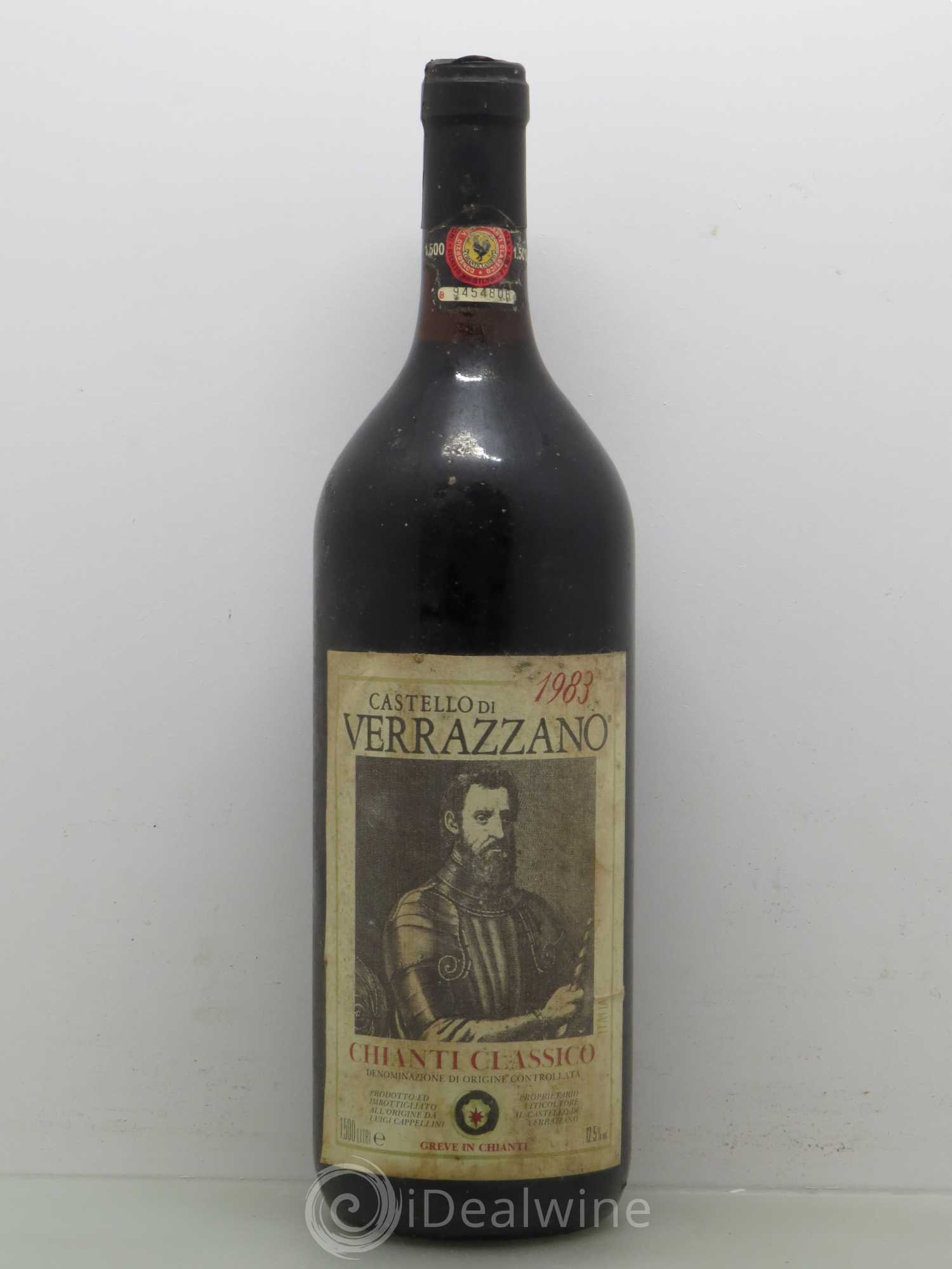 Chianti Classico DOCG Chianti Classico DOC Castello Di Verrazzano 1983 - Posten von 1 Magnum - 0