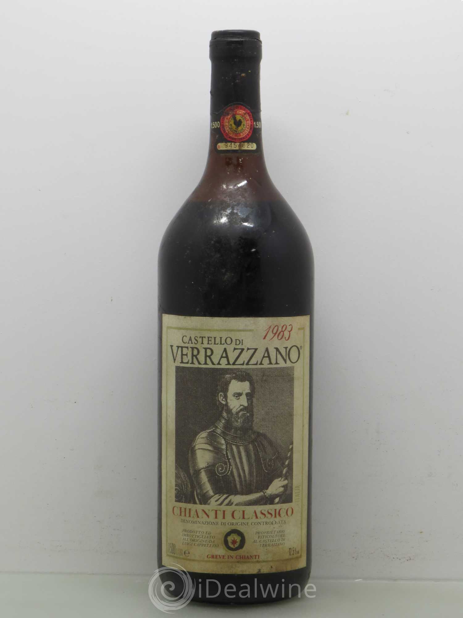Chianti Classico DOCG Chianti Classico DOC Castello Di Verrazzano 1983 - Posten von 1 Magnum - 0