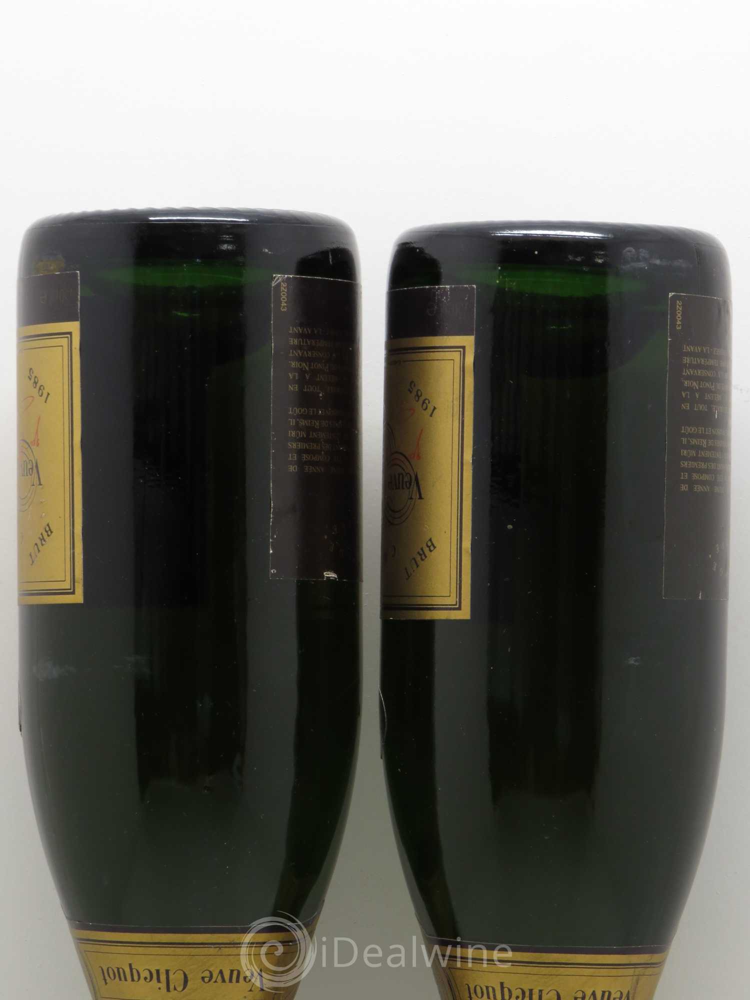 Vintage Veuve Clicquot 1985 - Lot de 2 bouteilles - 1
