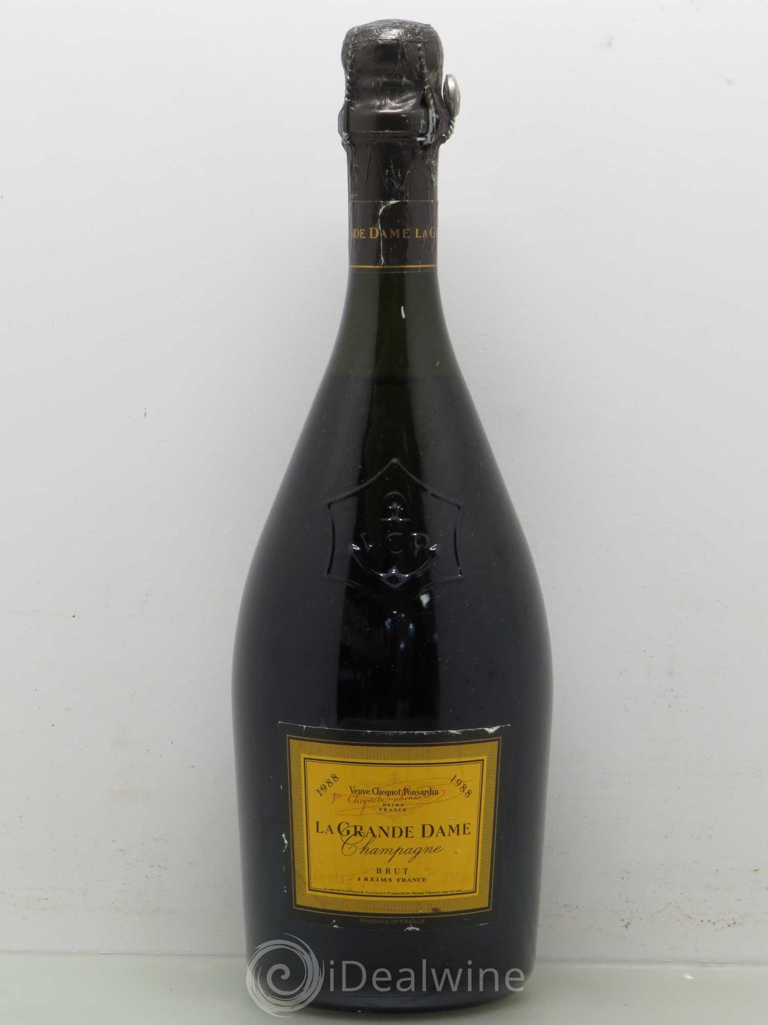 La Grande Dame Veuve Clicquot 1988 - Lot de 1 bouteille - 0