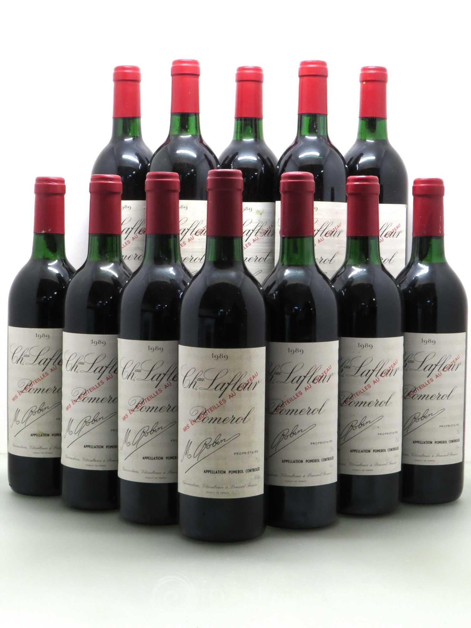 Château Lafleur 1989 - Lot de 12 bouteilles - 0