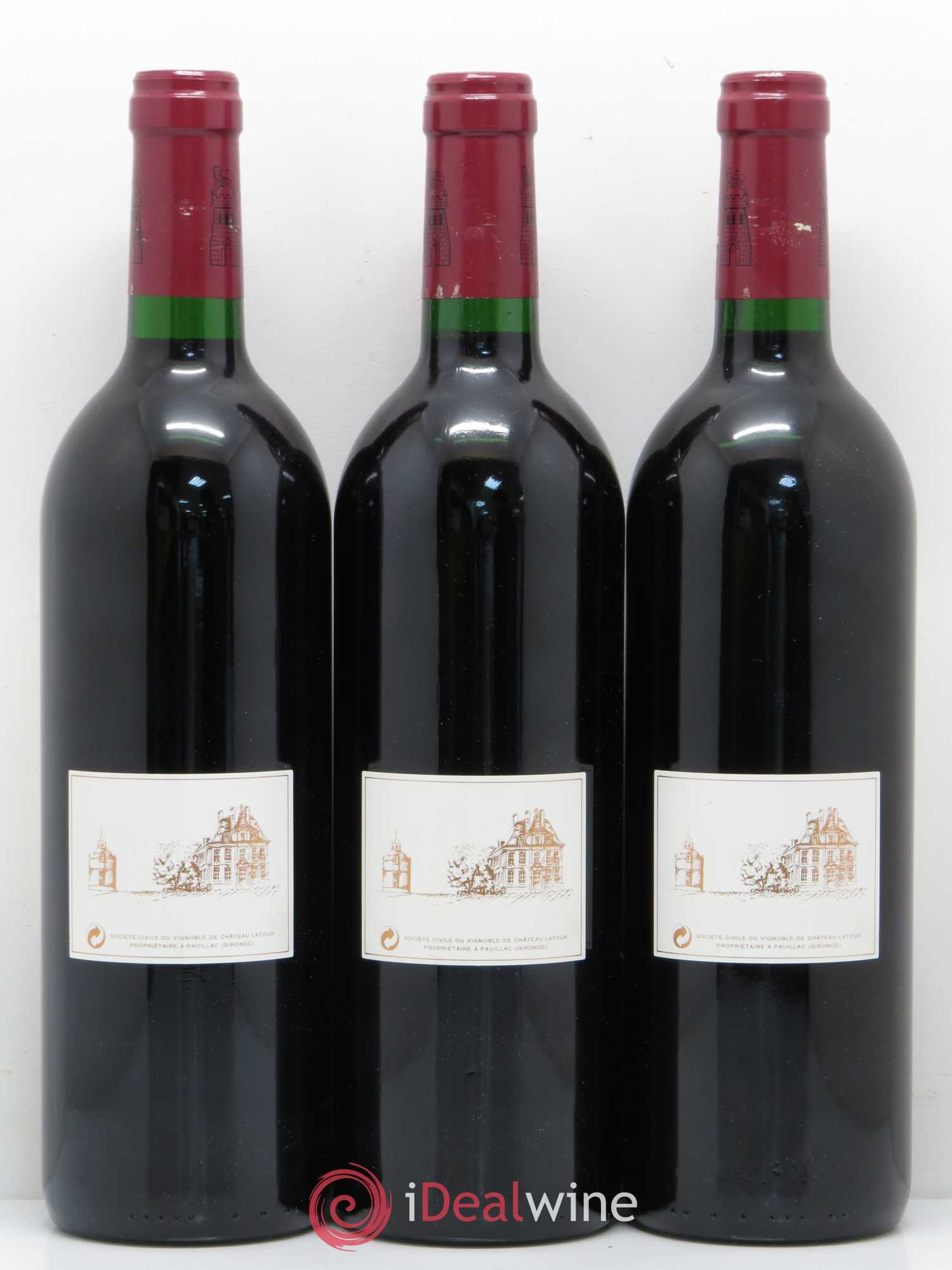 Château Latour 1er Grand Cru Classé 1996 - Lot de 6 bouteilles - 2