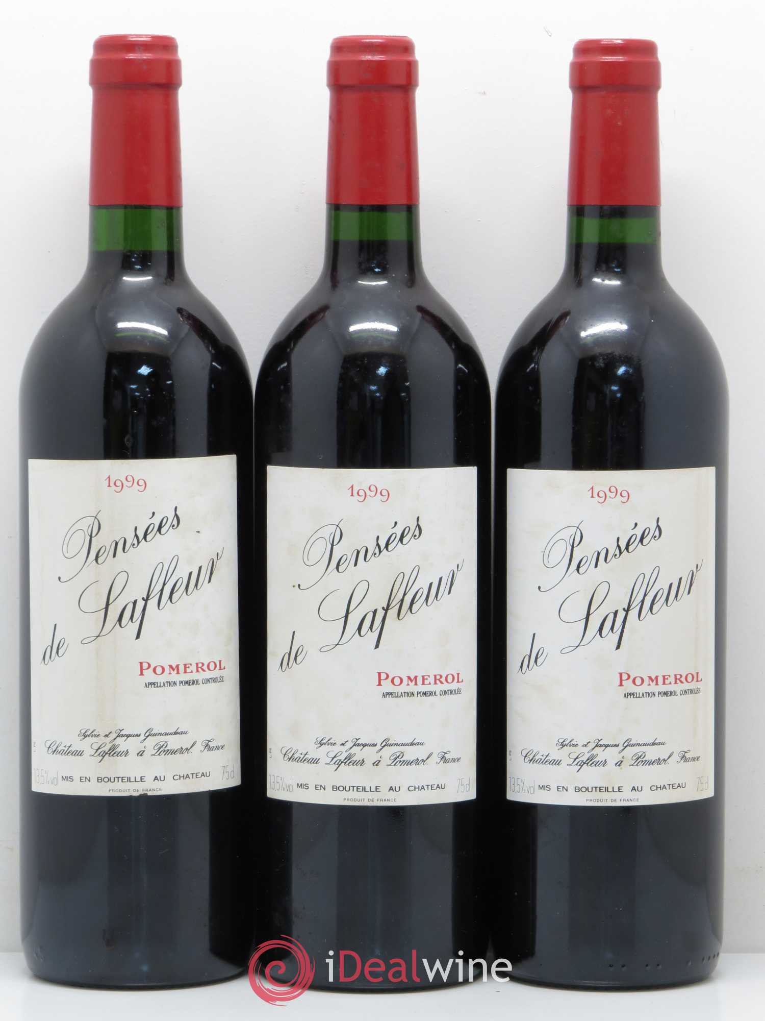 Pensées de Lafleur Second Vin 1999 - Lot de 6 bouteilles - 1