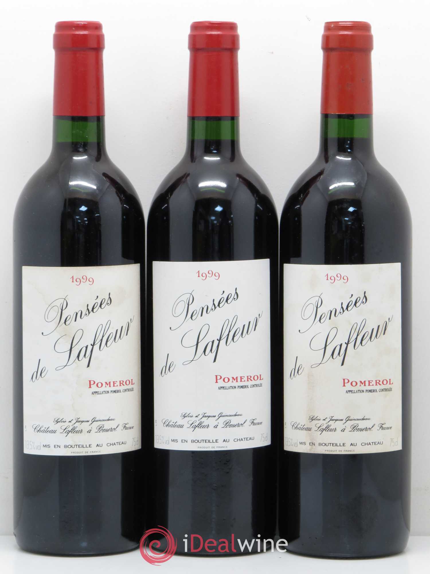 Pensées de Lafleur Second Vin 1999 - Lot de 6 bouteilles - 2