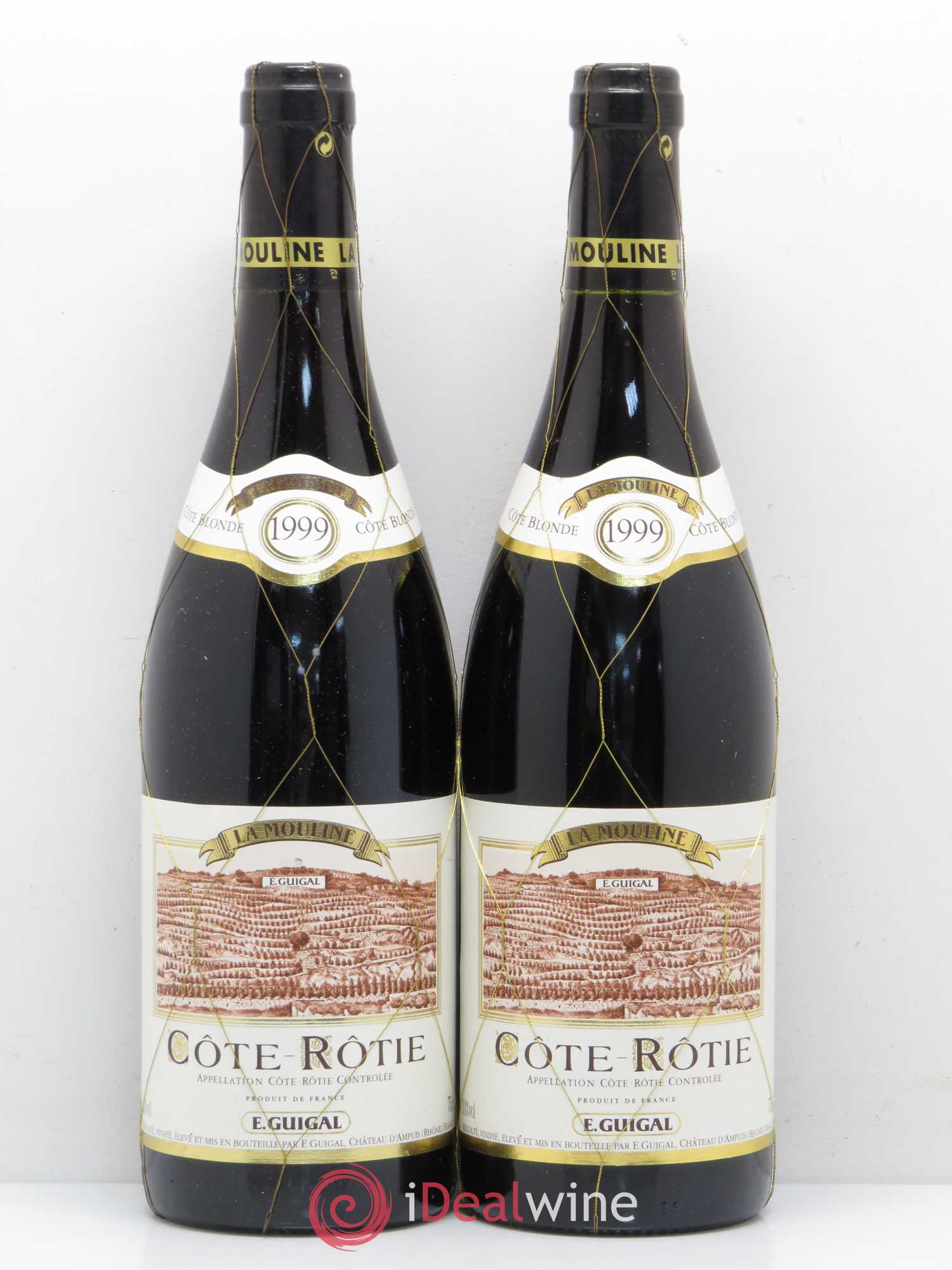 Côte-Rôtie La Mouline Guigal 1999 - Lot de 2 bouteilles - 0