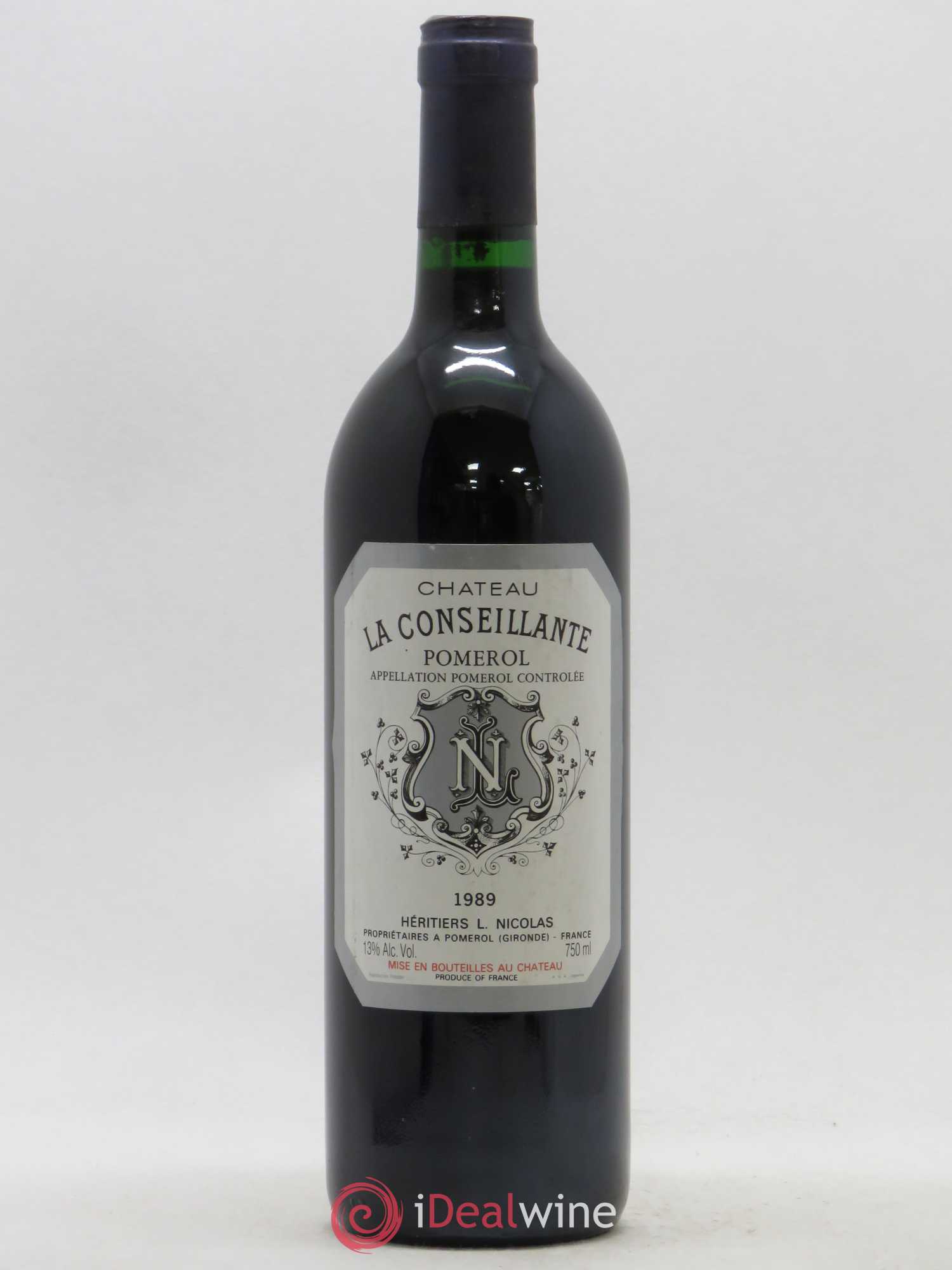 Château la Conseillante 1989 - Lot de 1 bouteille - 0