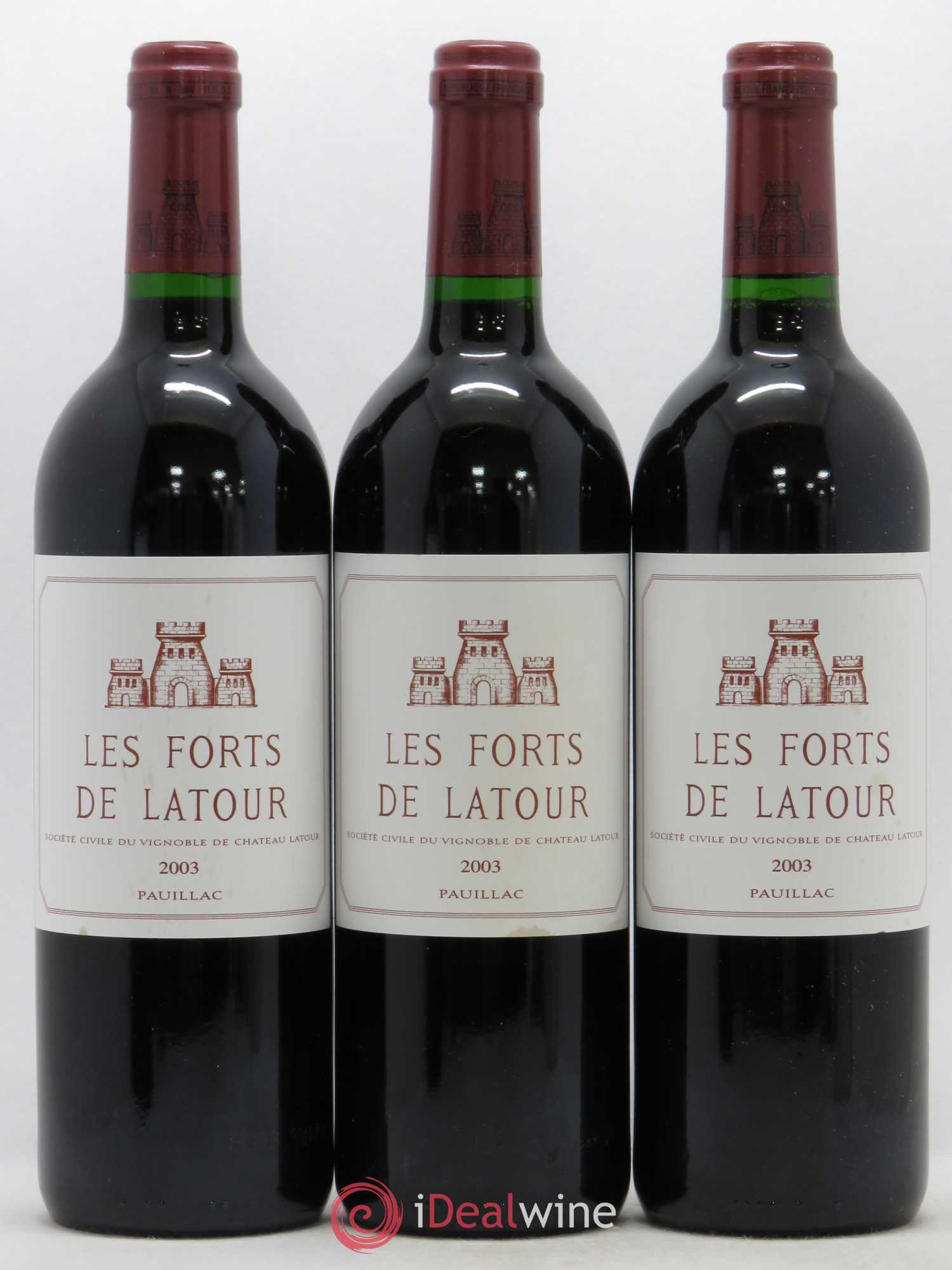 Les Forts de Latour Second Vin 2003 - Lot de 12 bouteilles - 1