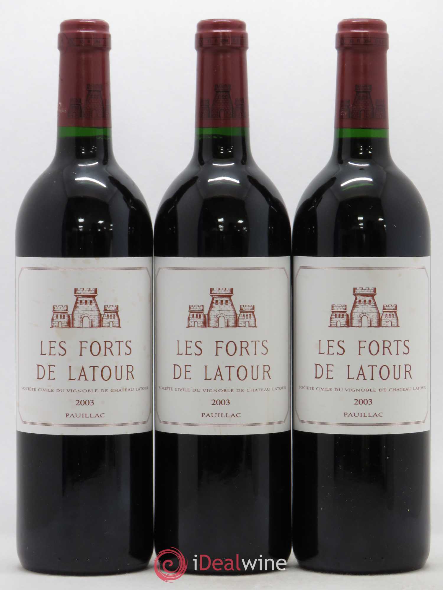 Les Forts de Latour Second Vin 2003 - Lot de 12 bouteilles - 3