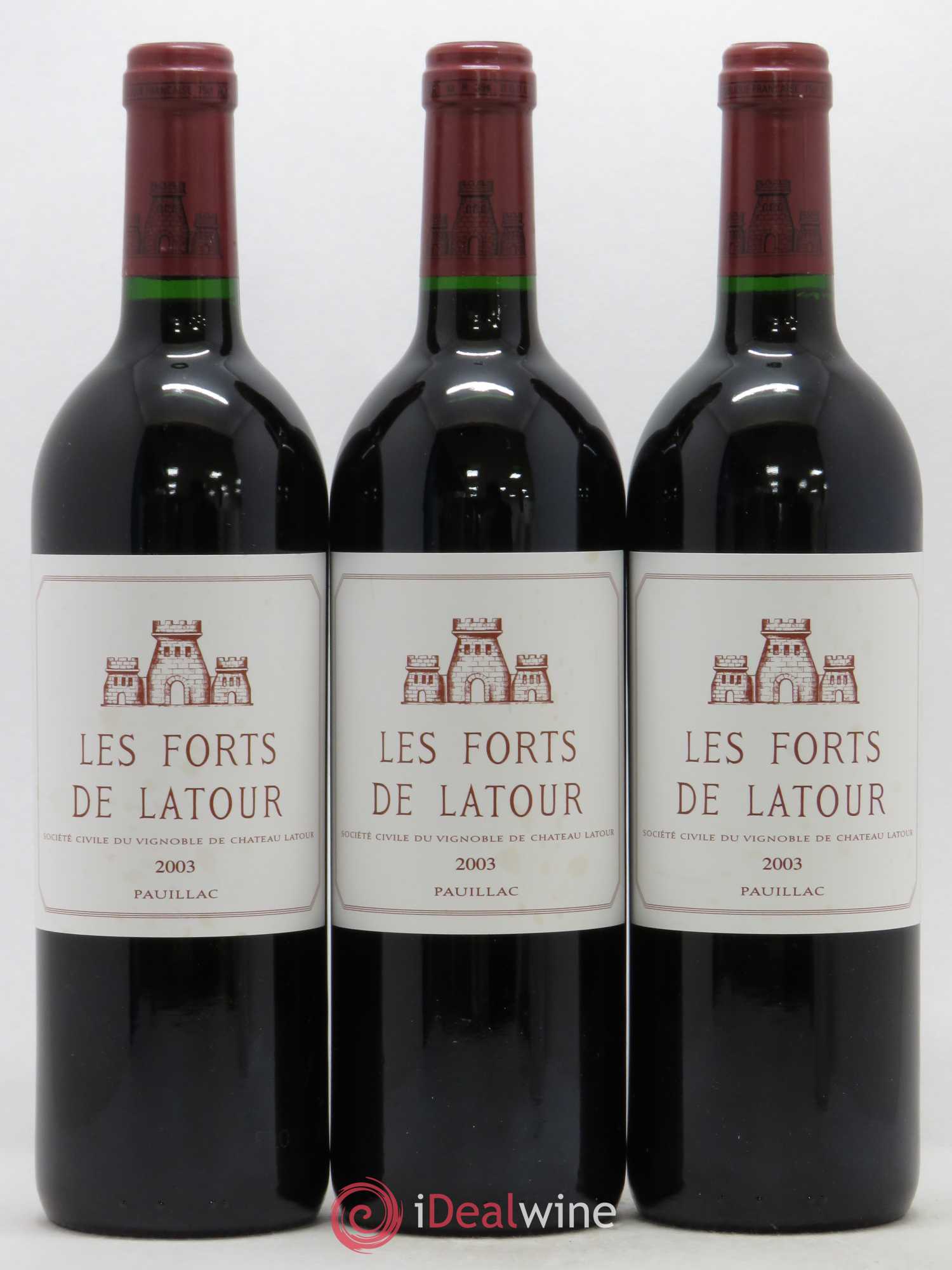 Les Forts de Latour Second Vin 2003 - Lot de 12 bouteilles - 5