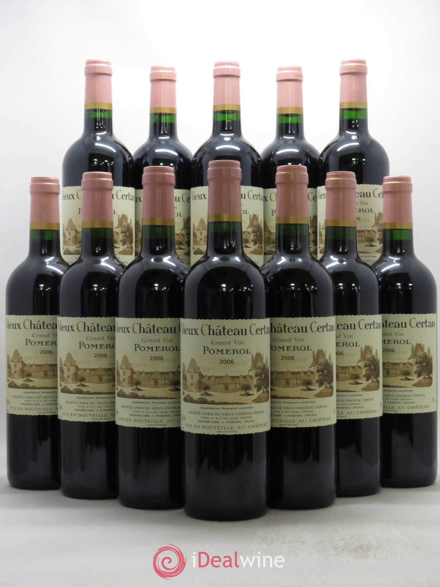Vieux Château Certan 2006 - Lot de 12 bouteilles - 0
