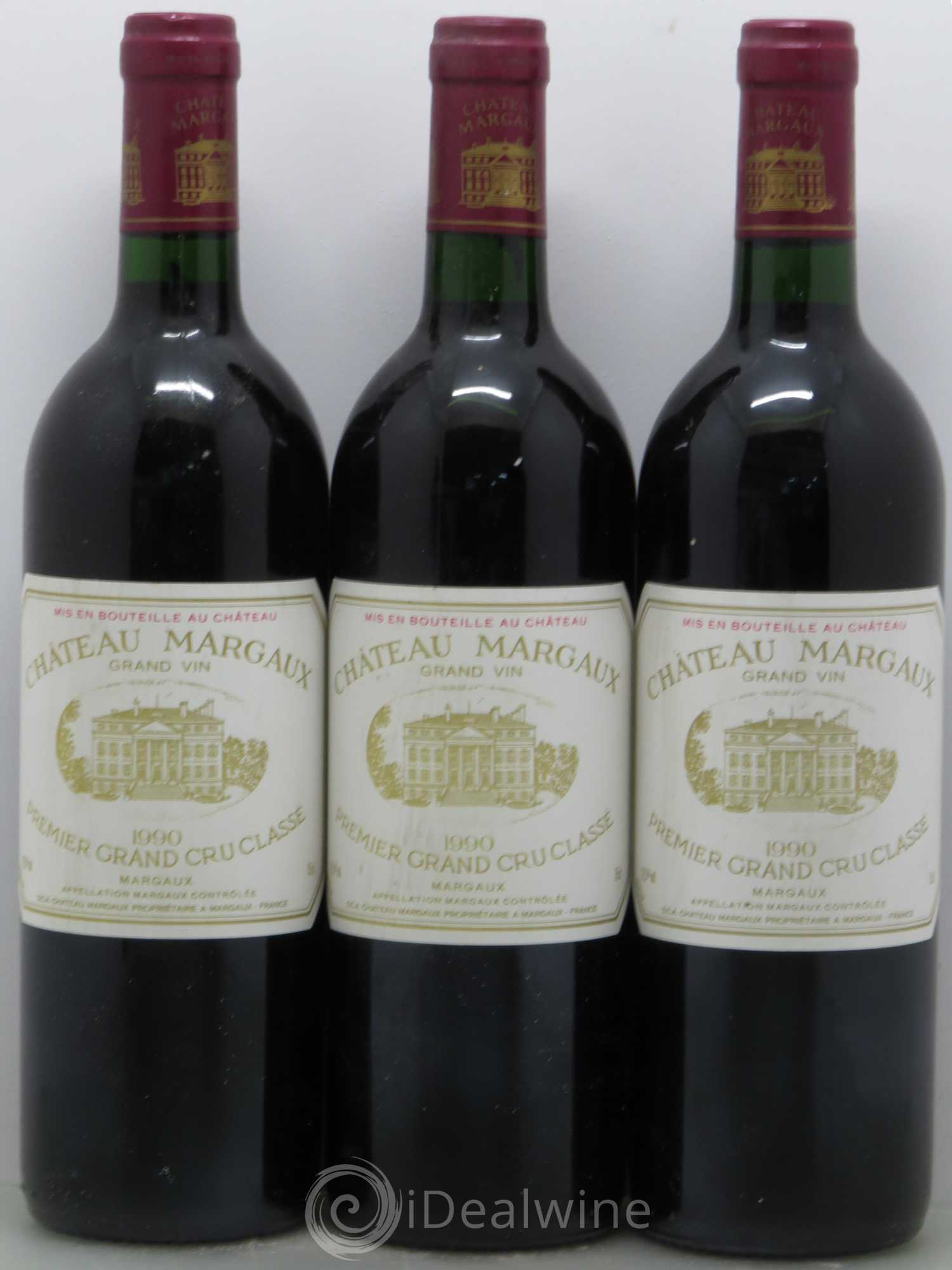 Château Margaux 1er Grand Cru Classé 1990 - Lot de 12 bouteilles - 4
