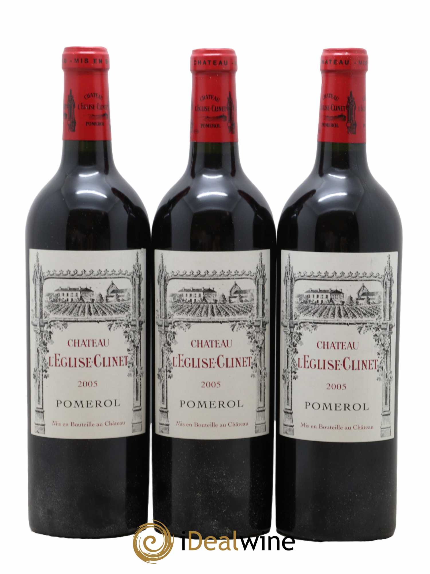 Château l' Église Clinet 2005 - Lot de 6 bouteilles - 3