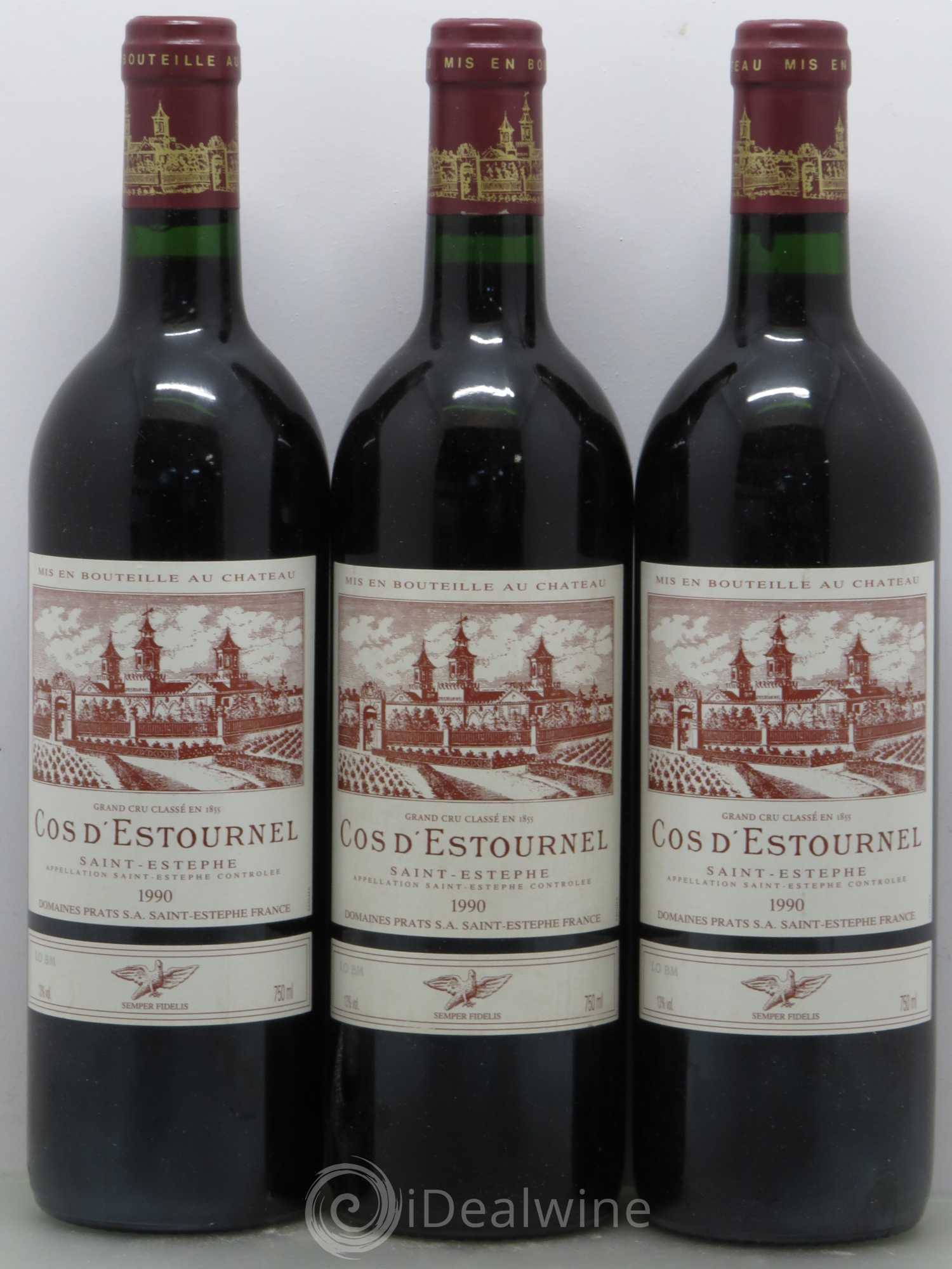 Cos d'Estournel 2ème Grand Cru Classé 1990 - Lot de 6 bouteilles - 2