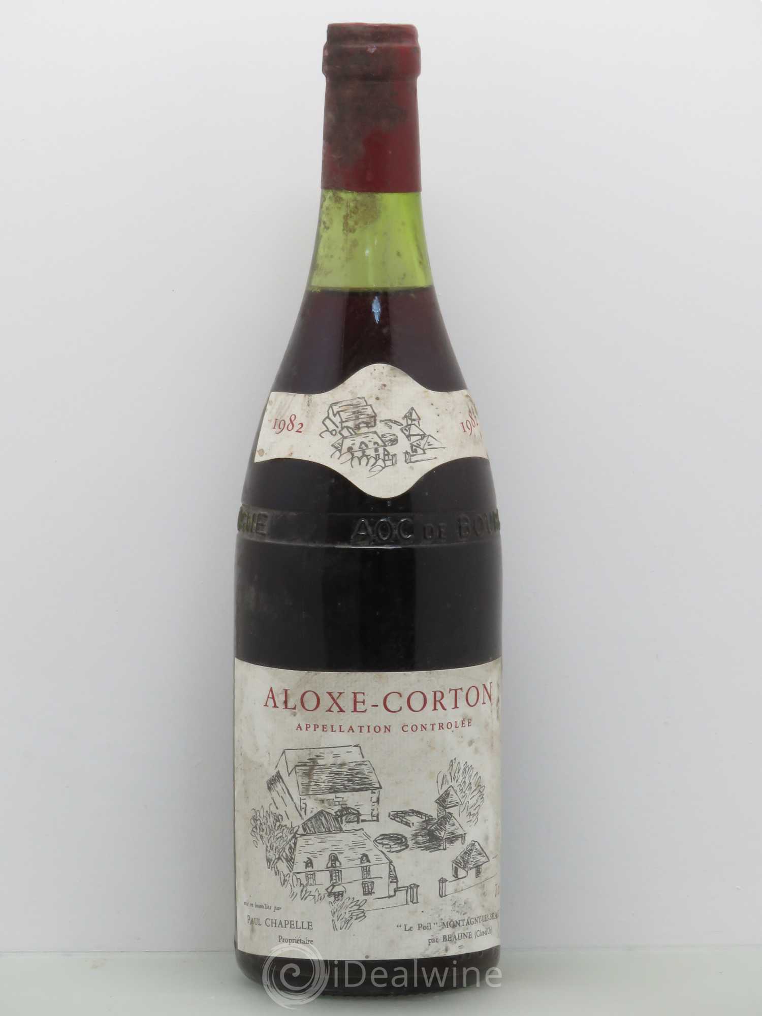 Aloxe-Corton Paul Chapelle 1982 - Posten von 1 Flasche - 0