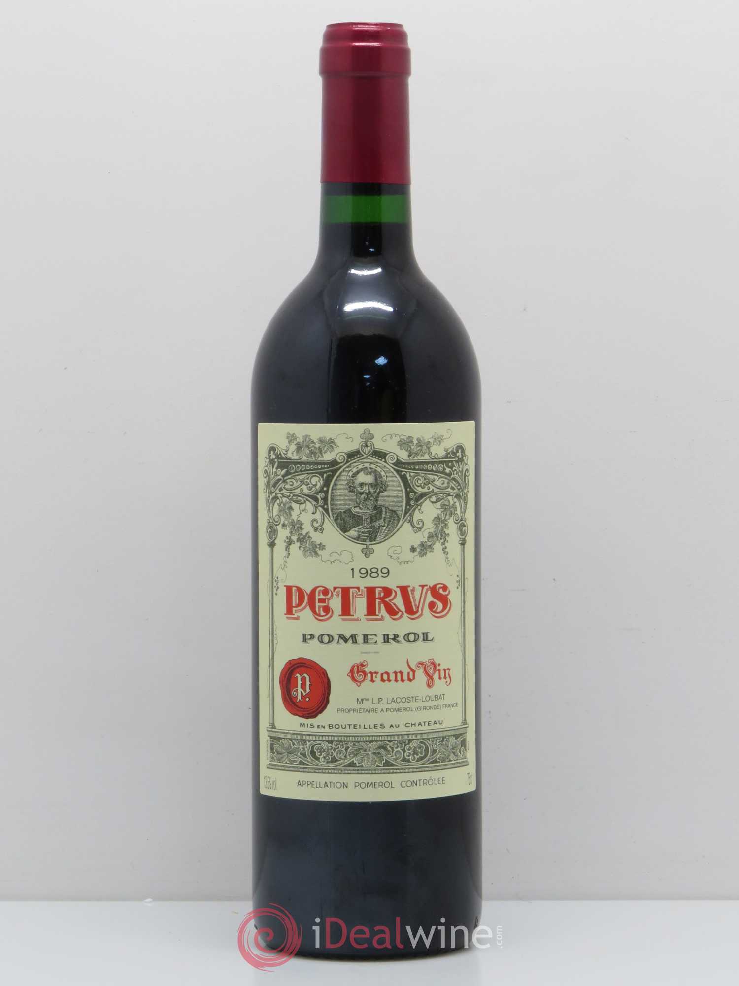 Petrus reconditionné 1989 - Lot de 1 bouteille - 0