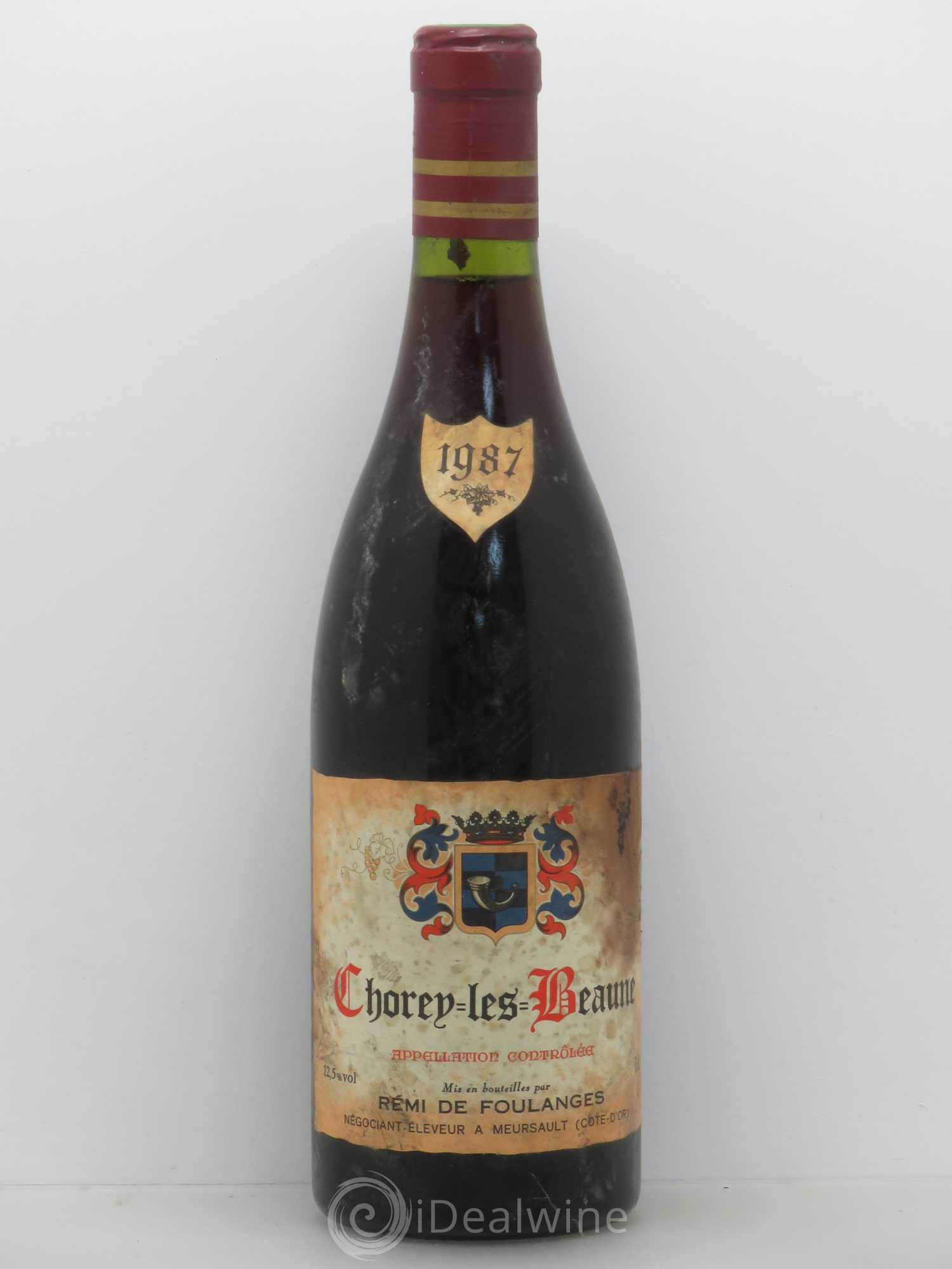Chorey-lès-Beaune Remi De Foulanges (sans prix de réserve) 1987 - Posten von 1 Flasche - 0