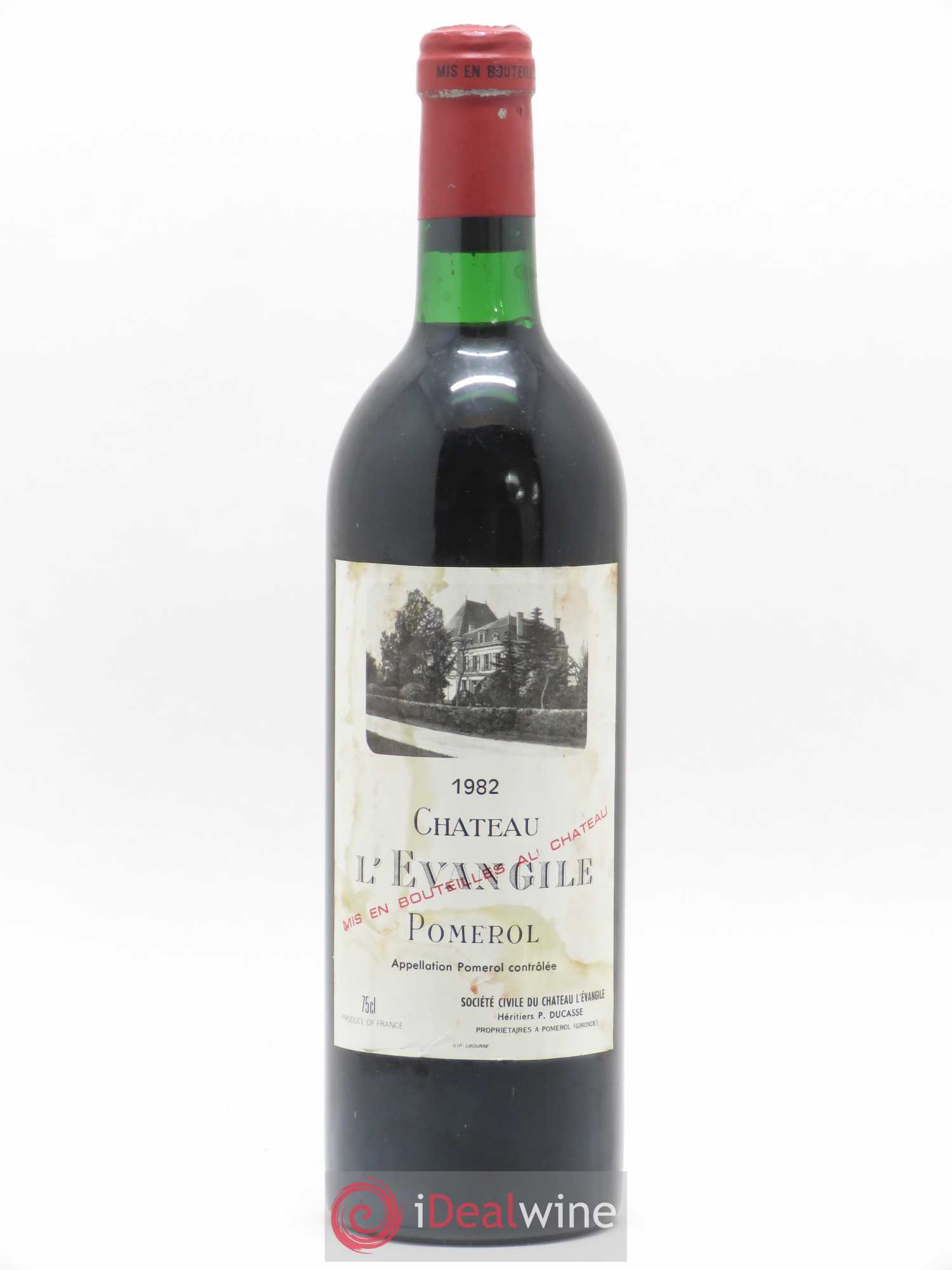 Château l' Évangile 1982 - Lot de 1 bouteille - 0